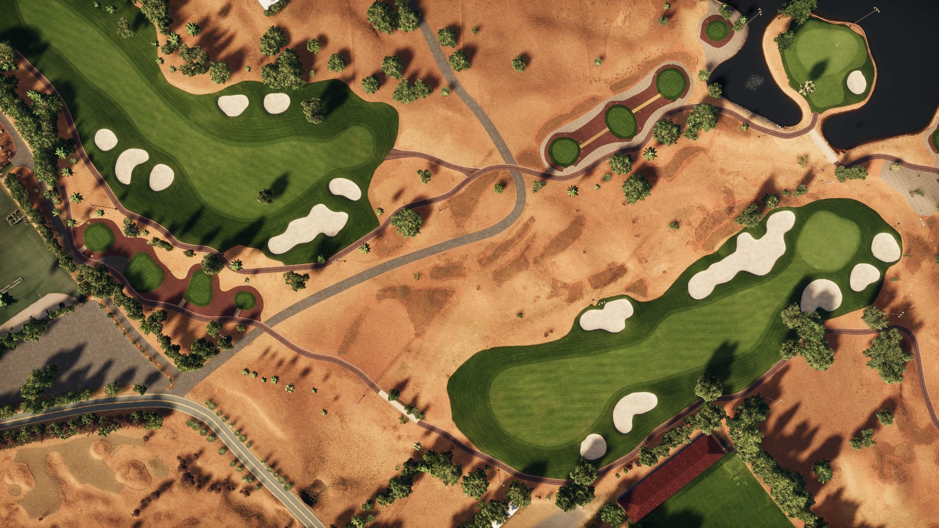 Hole 9 at Riyadh Golf Club - LIV Edition
