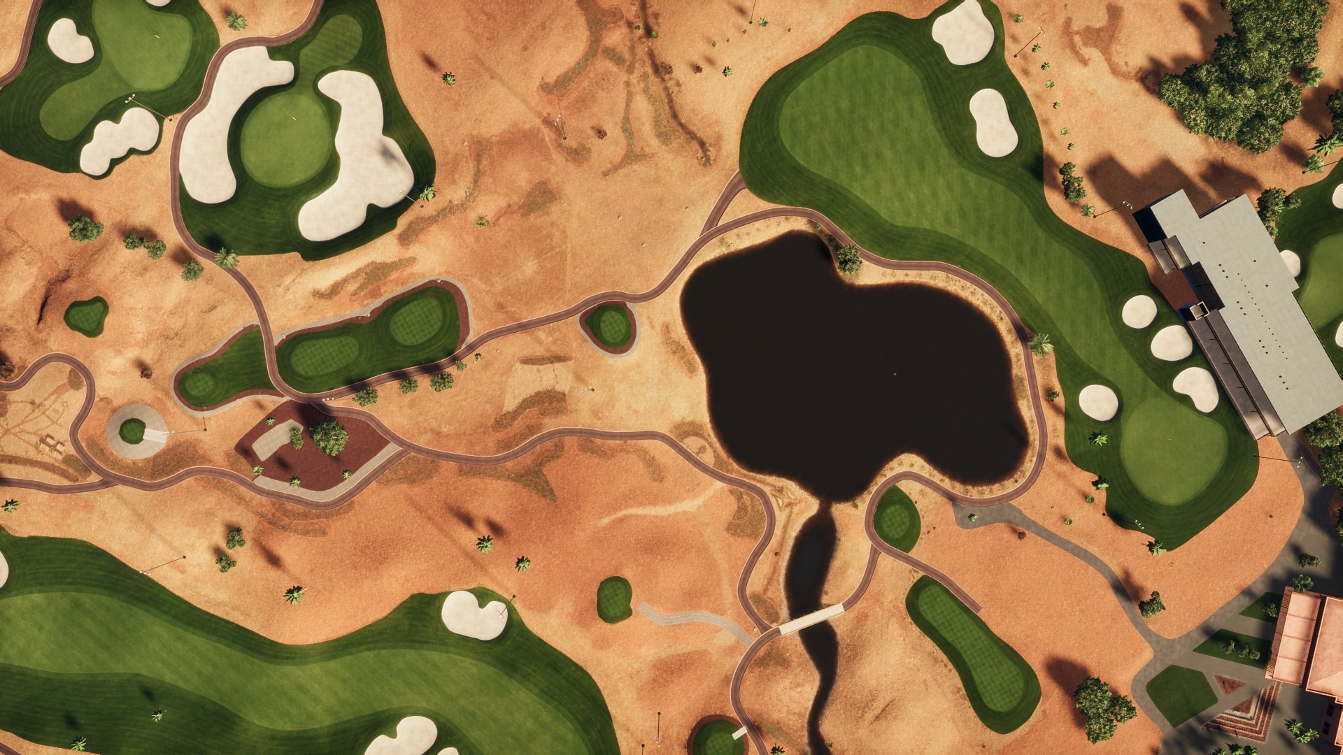Hole 18 at Riyadh Golf Club - LIV Edition