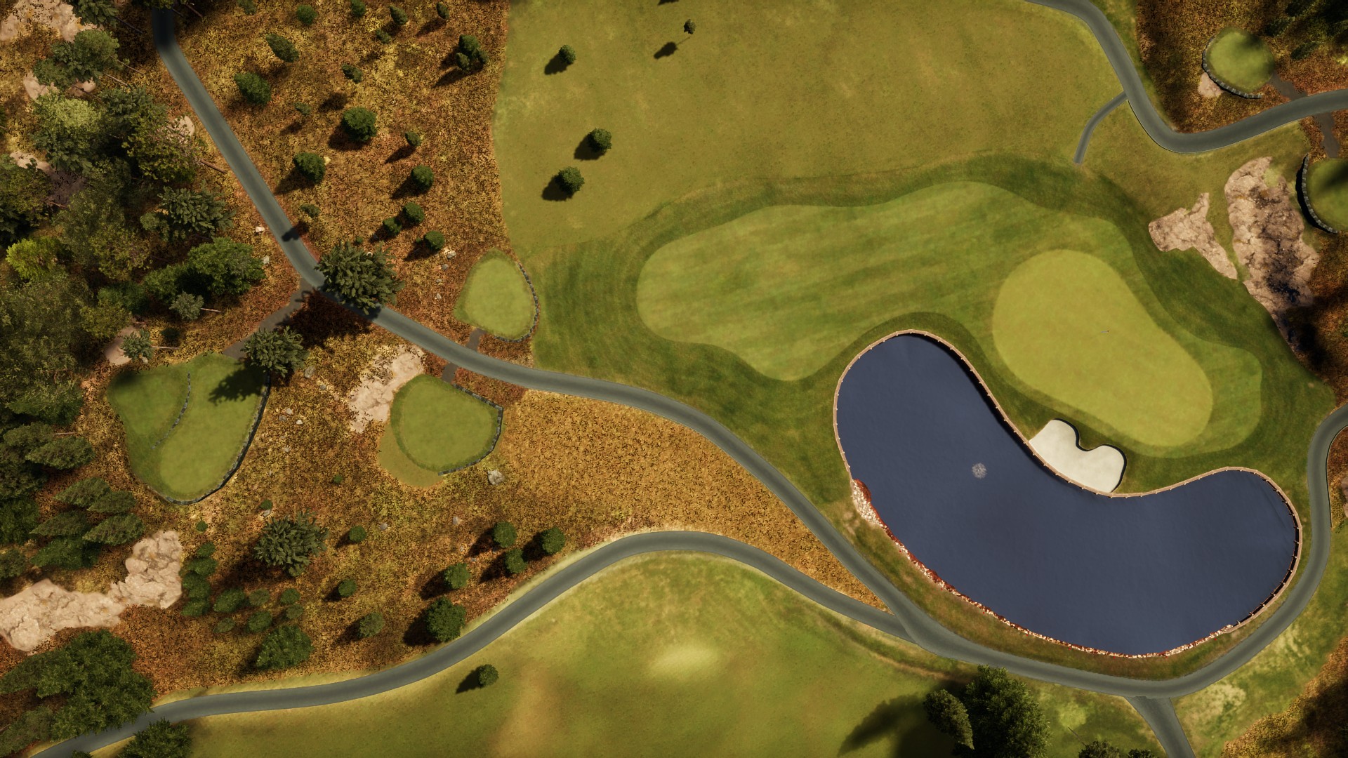 Hole 5 at Rock Golf