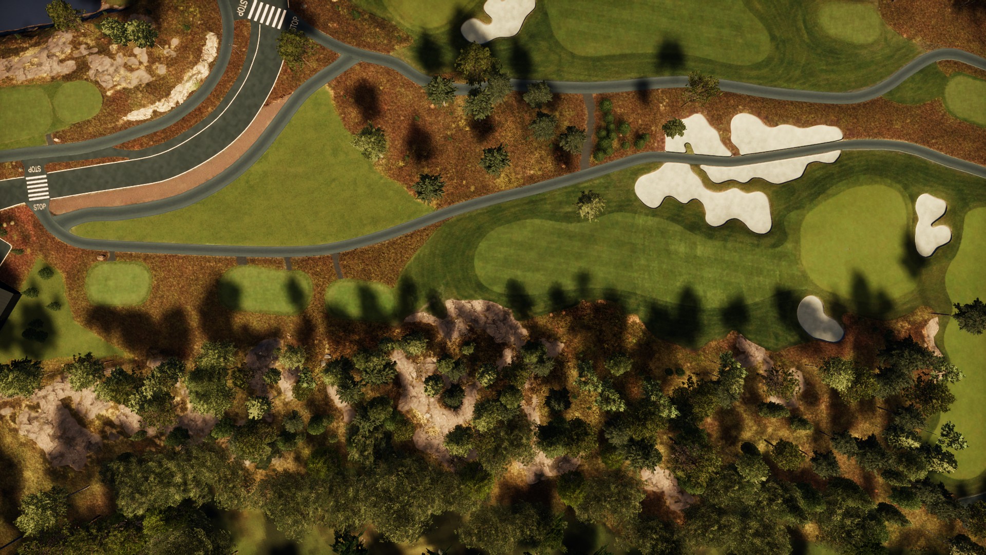 Hole 9 at Rock Golf