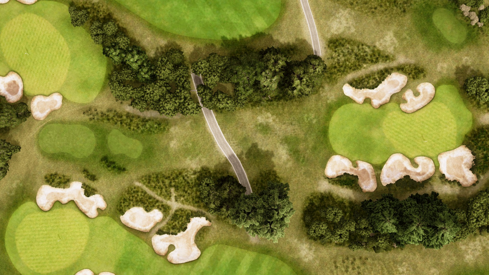 Hole 5 at Royal Melbourne Golf Club Composite Course