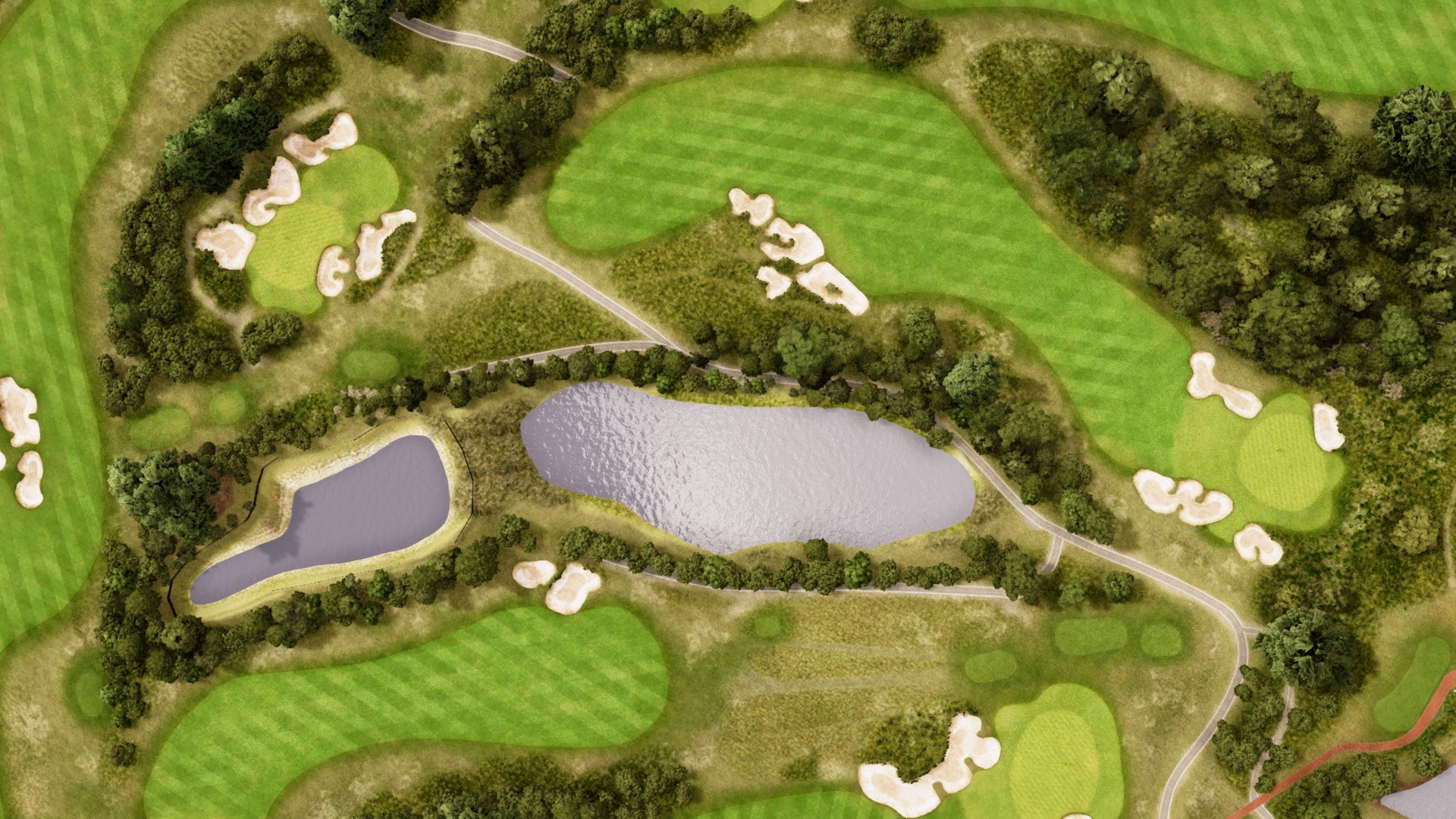 Hole 6 at Royal Melbourne Golf Club Composite Course