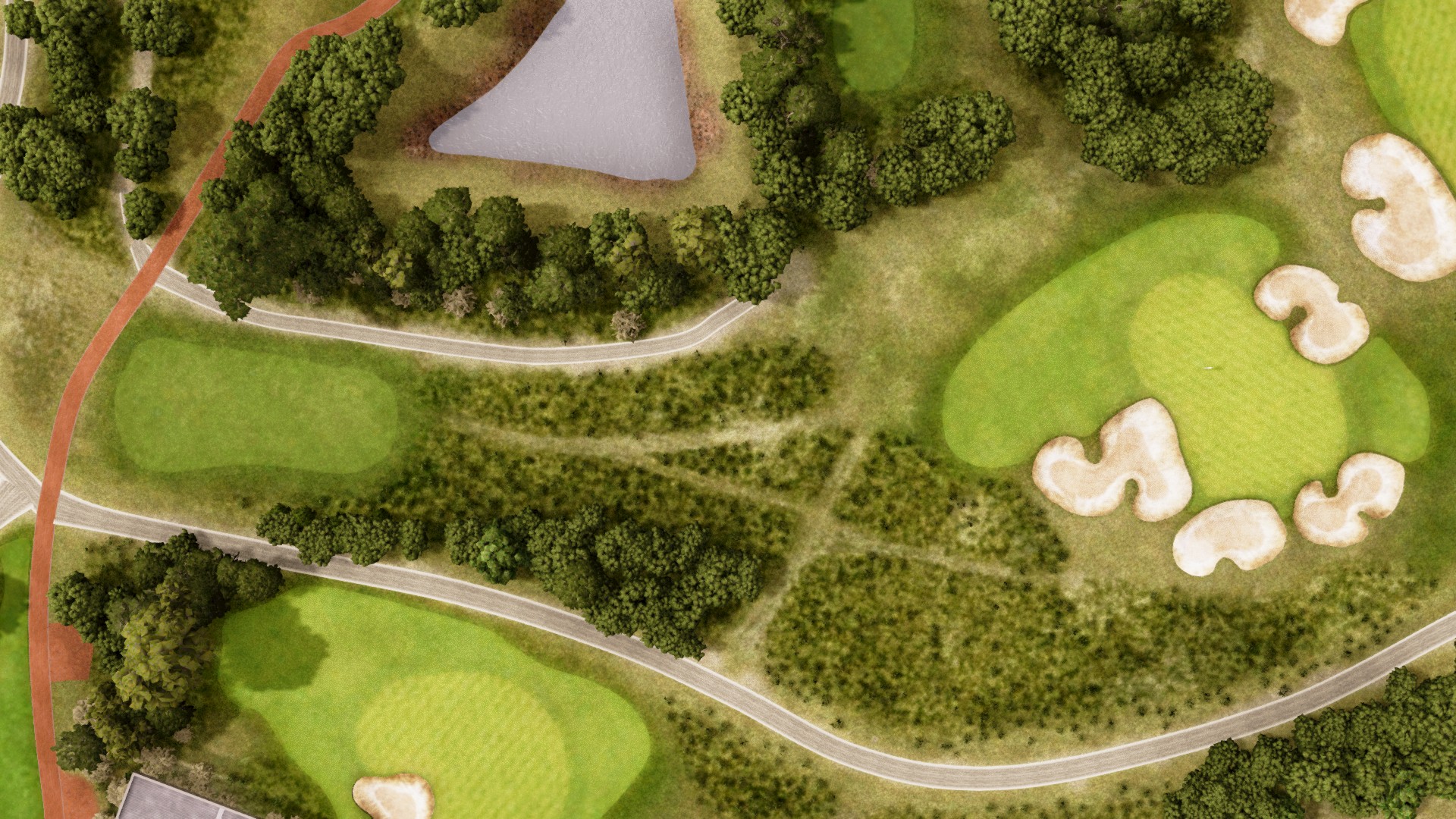 Hole 7 at Royal Melbourne Golf Club Composite Course