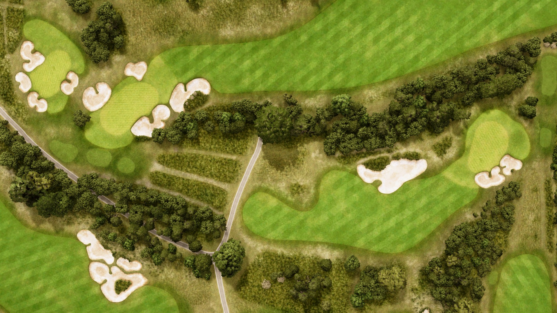 Hole 8 at Royal Melbourne Golf Club Composite Course