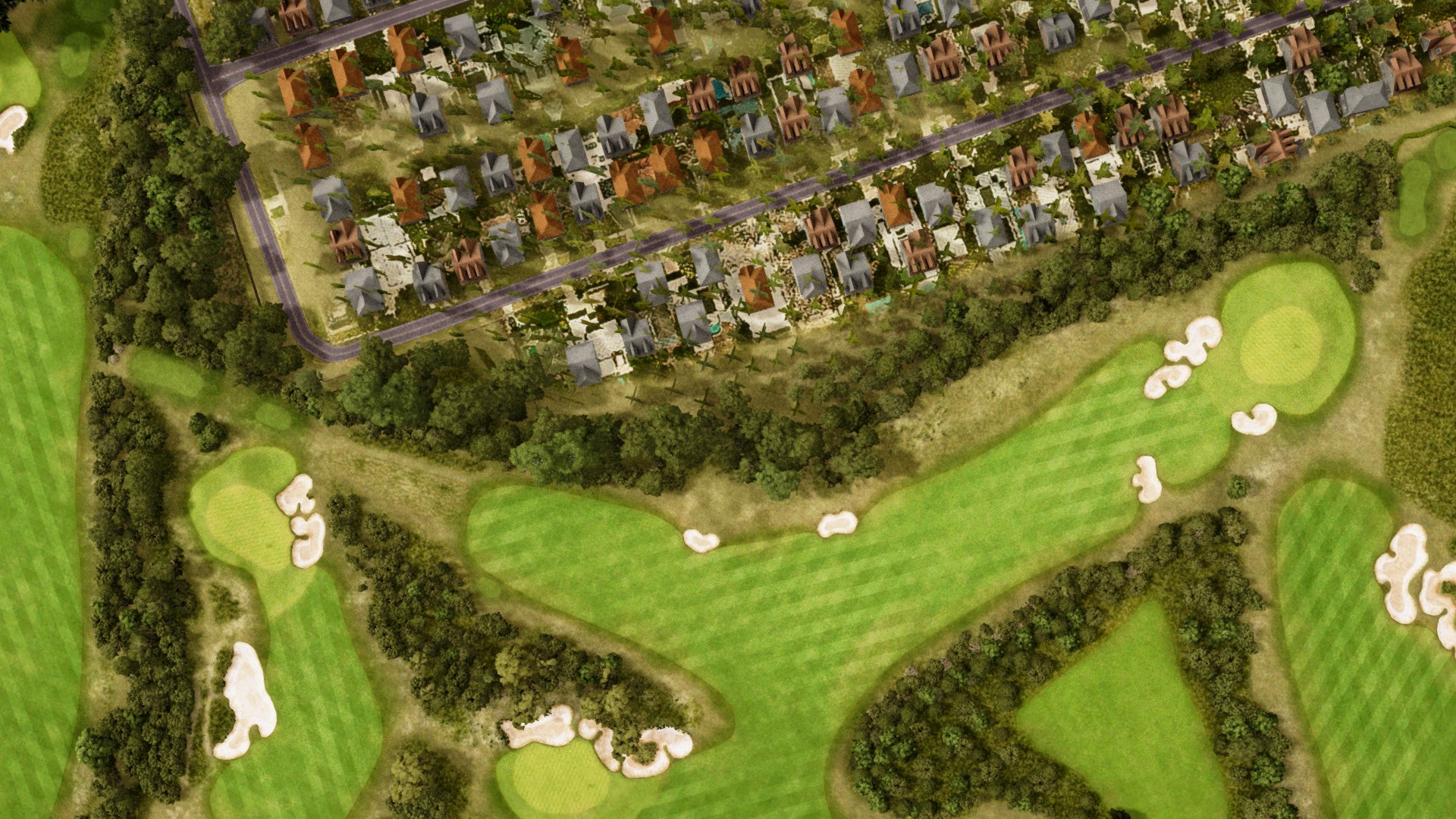 Hole 9 at Royal Melbourne Golf Club Composite Course