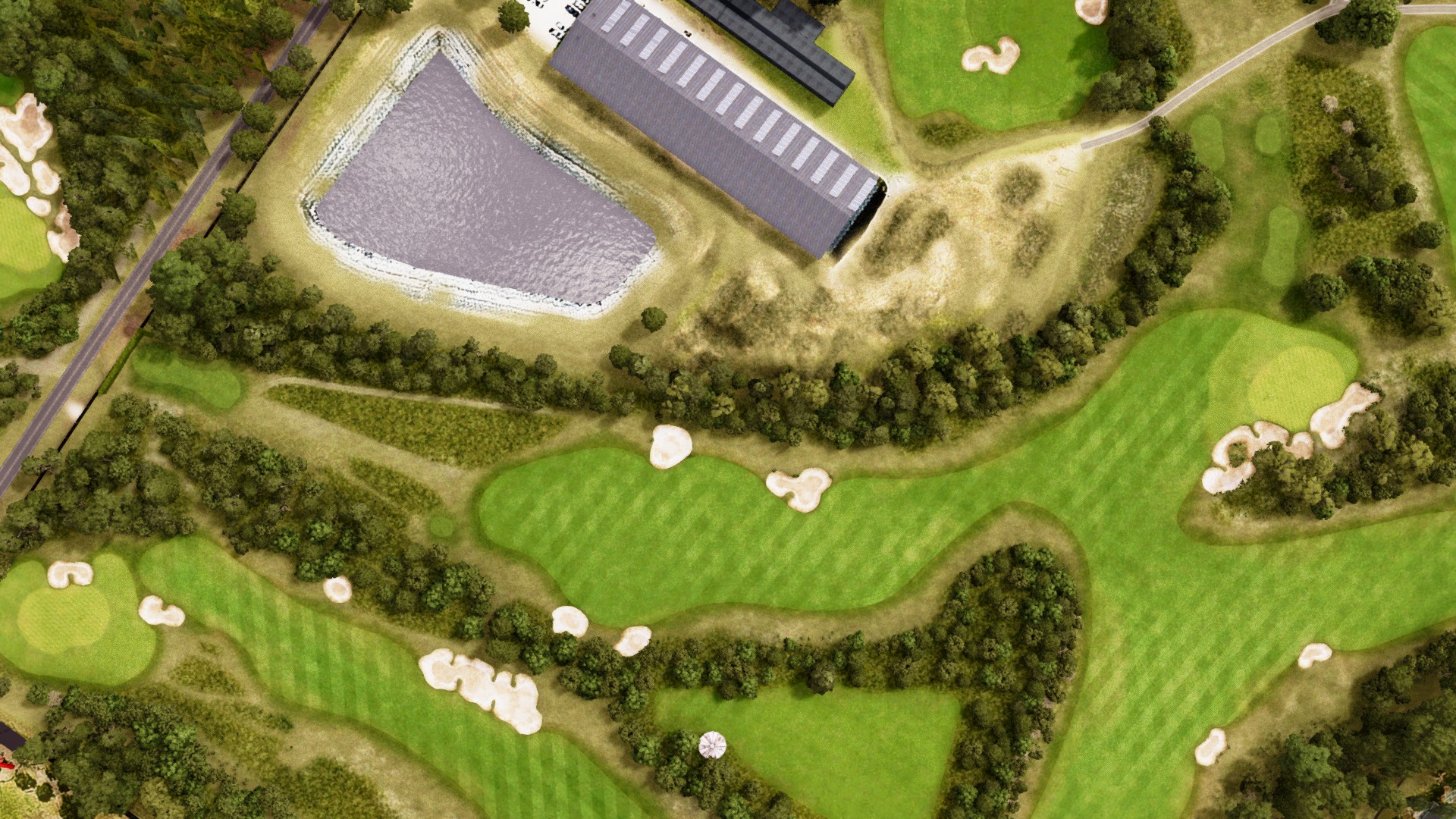 Hole 11 at Royal Melbourne Golf Club Composite Course