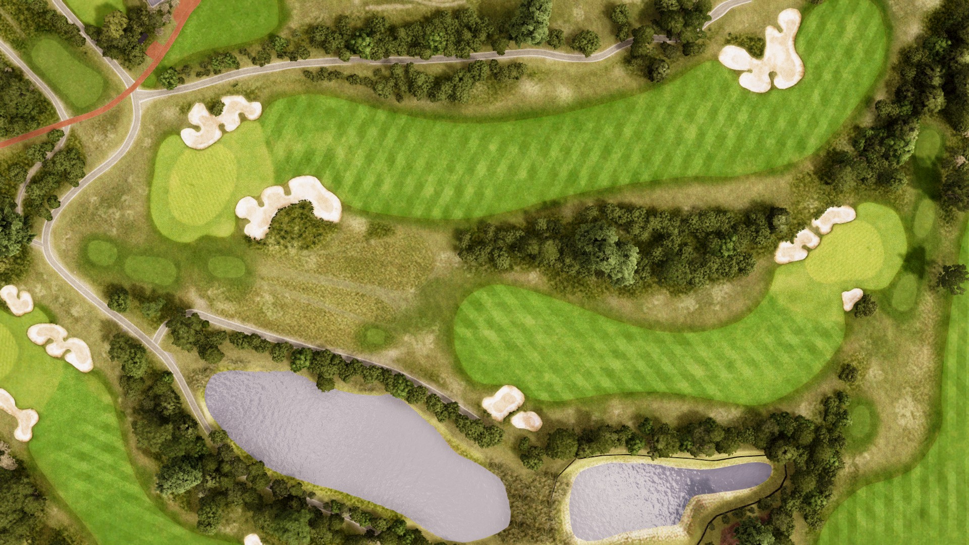 Hole 13 at Royal Melbourne Golf Club Composite Course