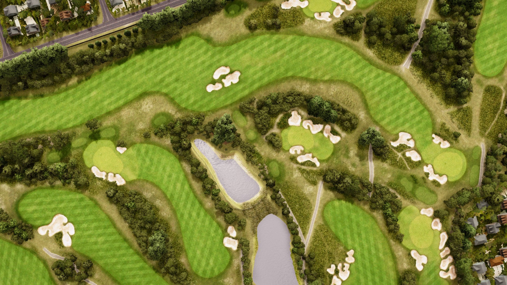 Hole 14 at Royal Melbourne Golf Club Composite Course