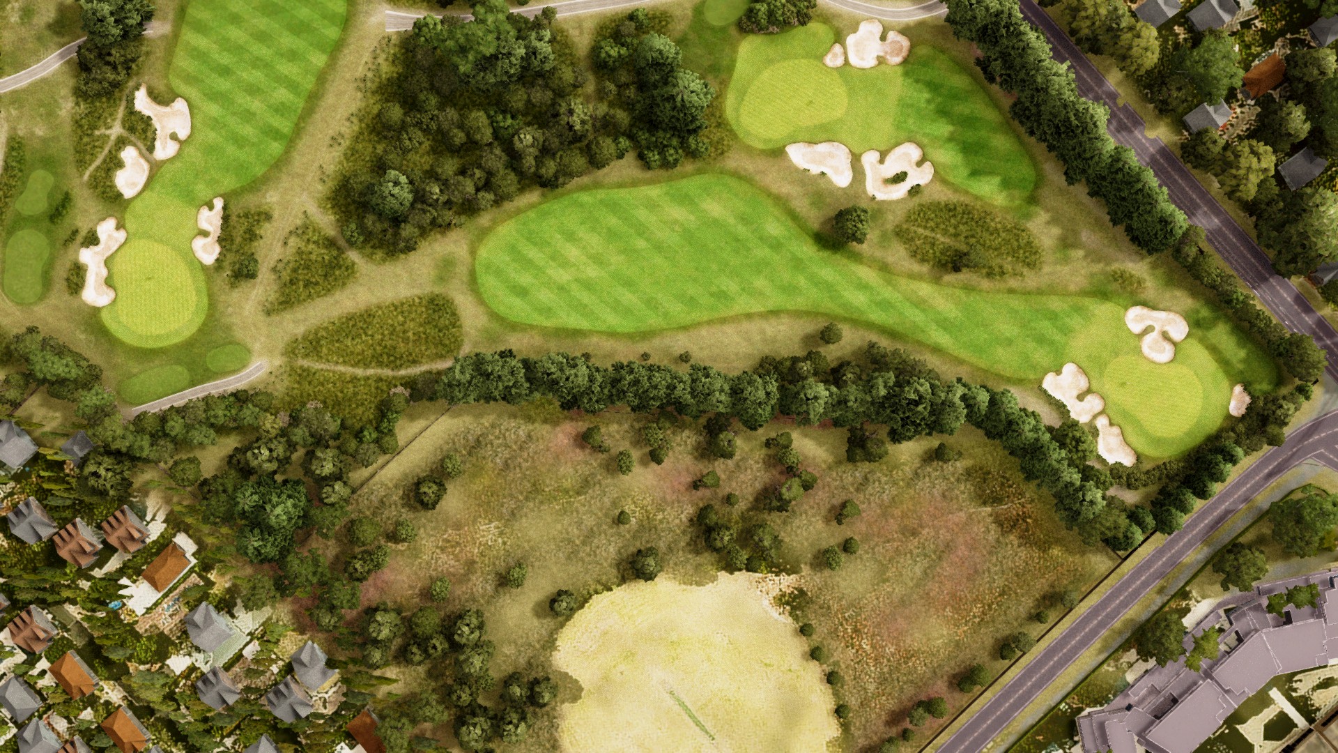 Hole 15 at Royal Melbourne Golf Club Composite Course