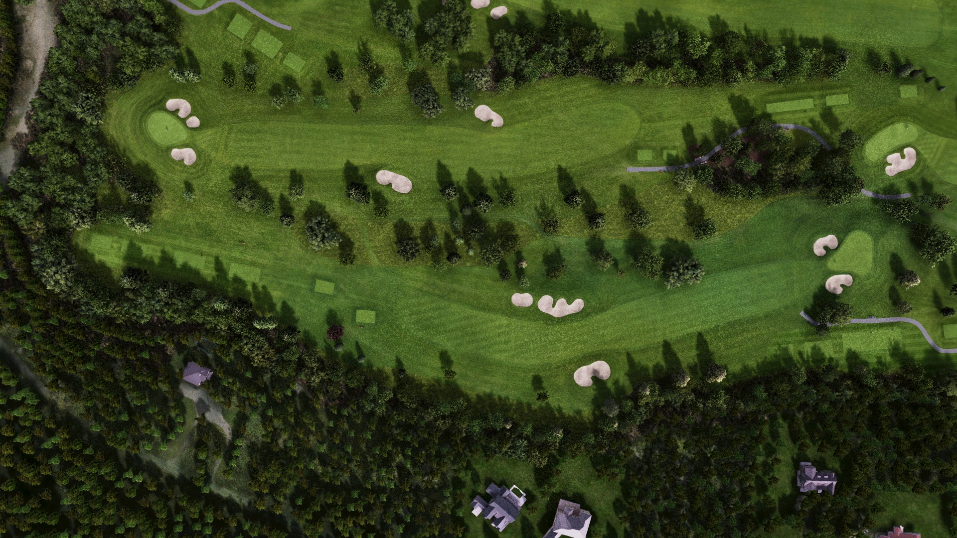 Hole 4 at The Royal Montreal Golf Club - Blue
