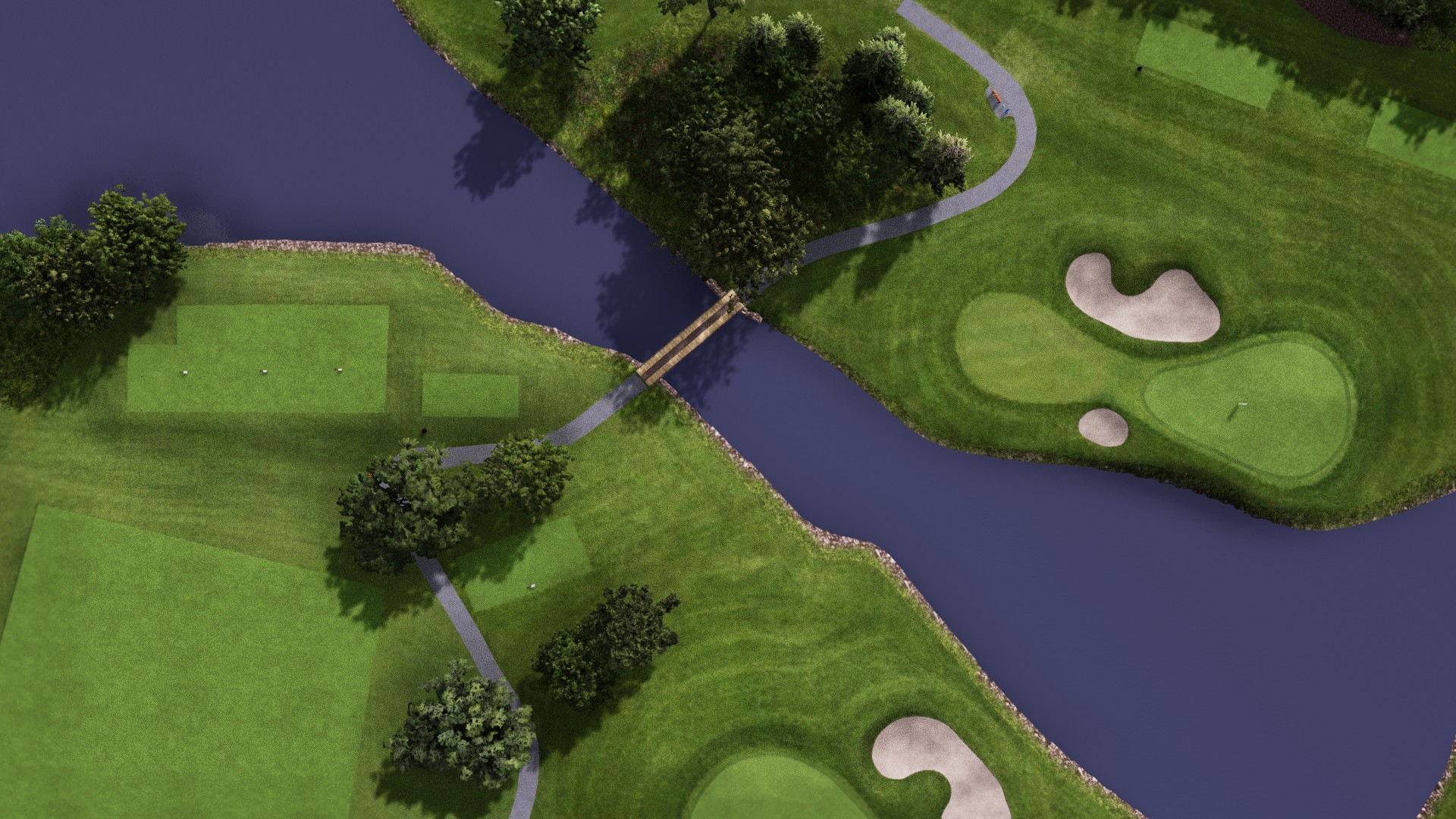 Hole 17 at The Royal Montreal Golf Club - Blue