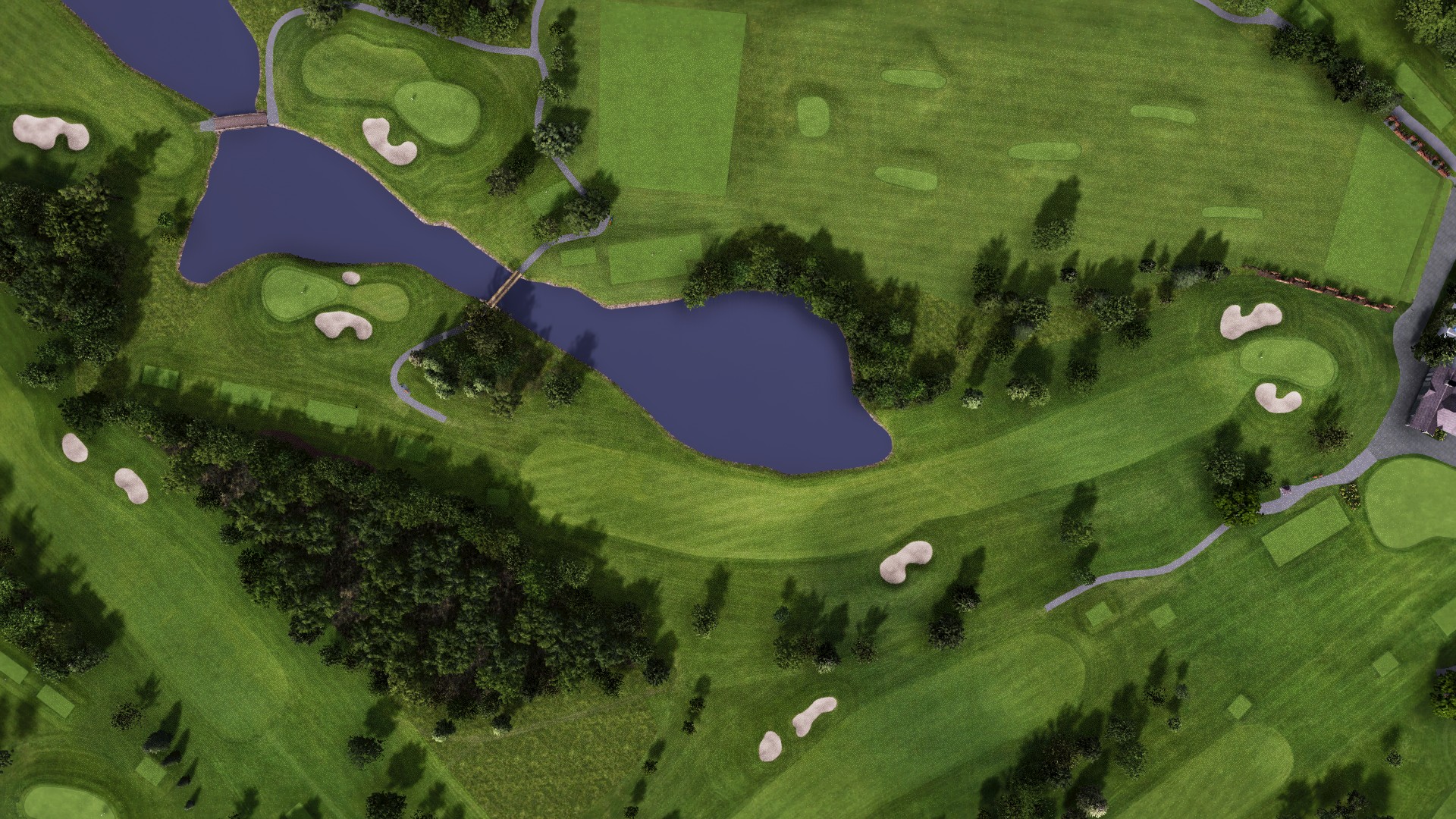 Hole 18 at The Royal Montreal Golf Club - Blue