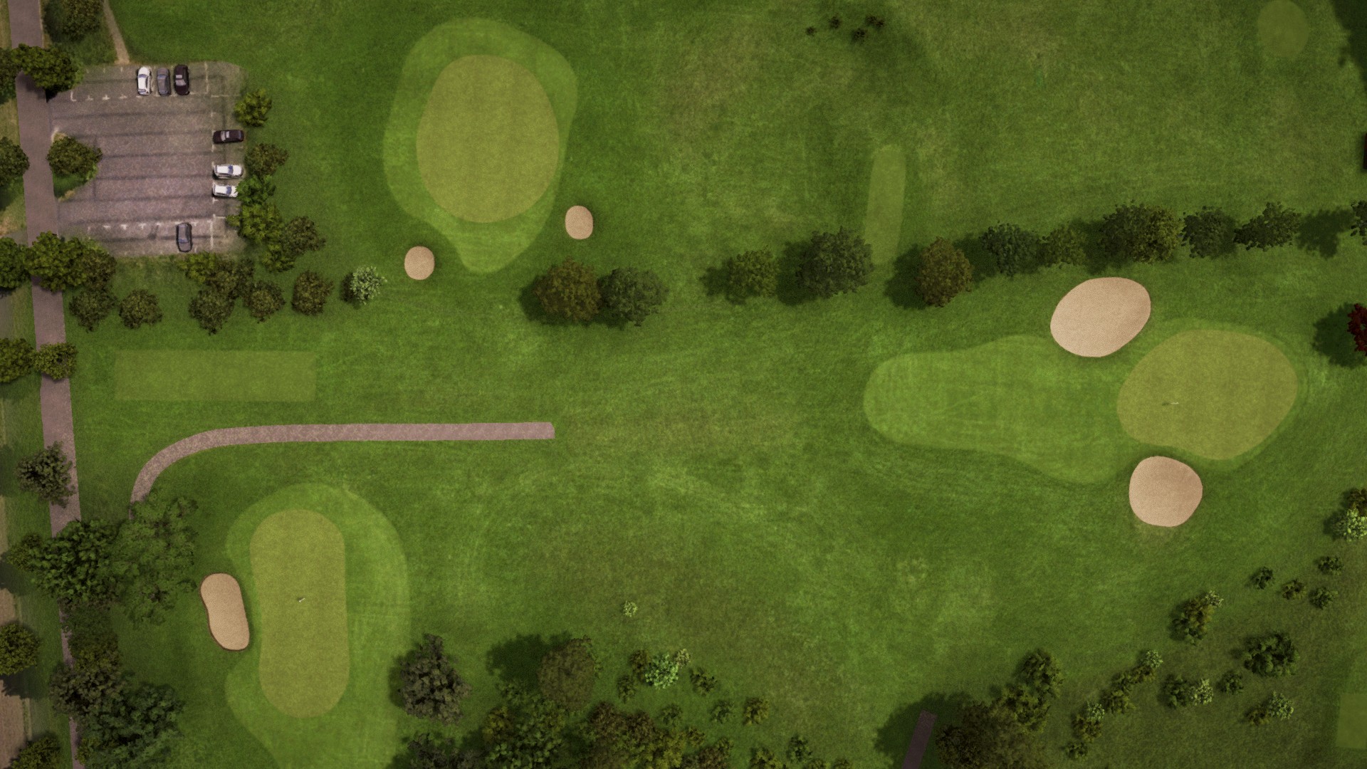Hole 6 at Rya Golfclub – Seaside Course