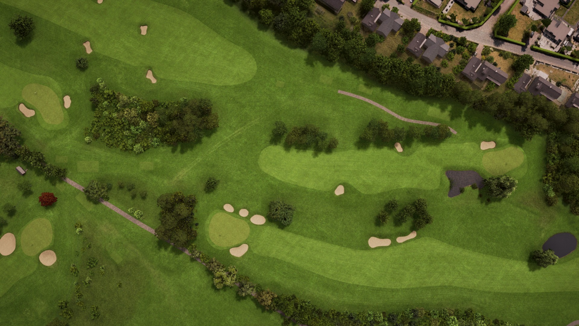 Hole 12 at Rya Golfclub – Seaside Course