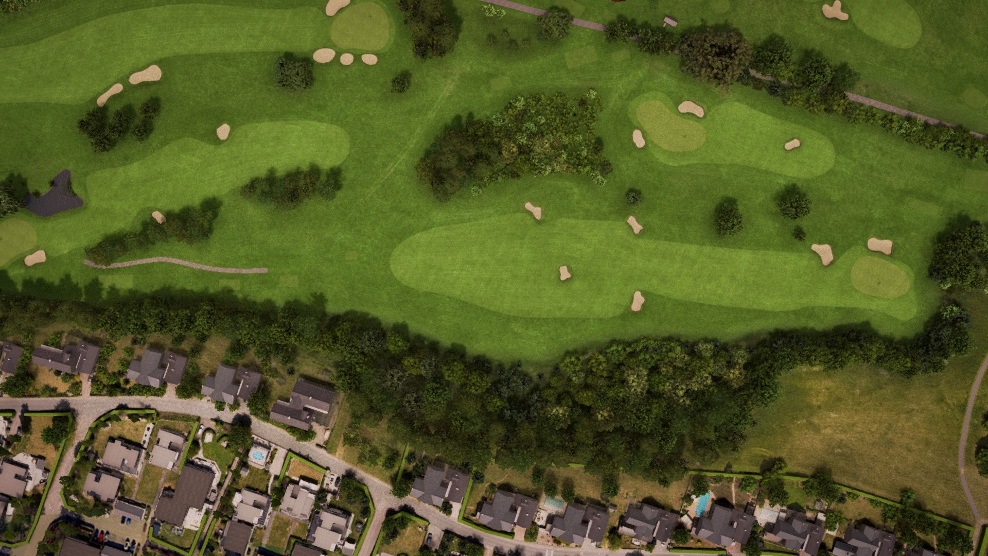 Hole 13 at Rya Golfclub – Seaside Course