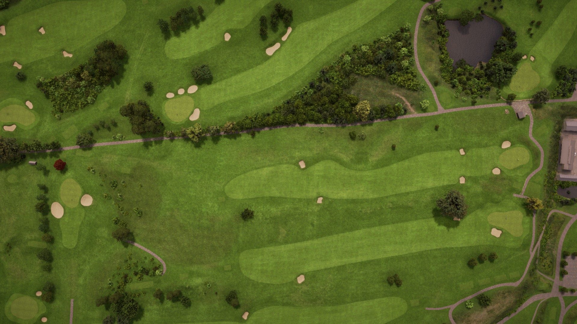 Hole 15 at Rya Golfclub – Seaside Course