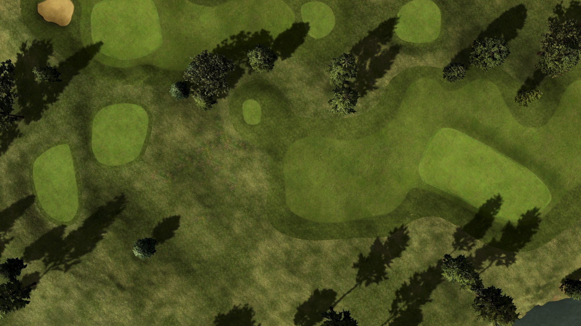 Hole 1 at Sand River