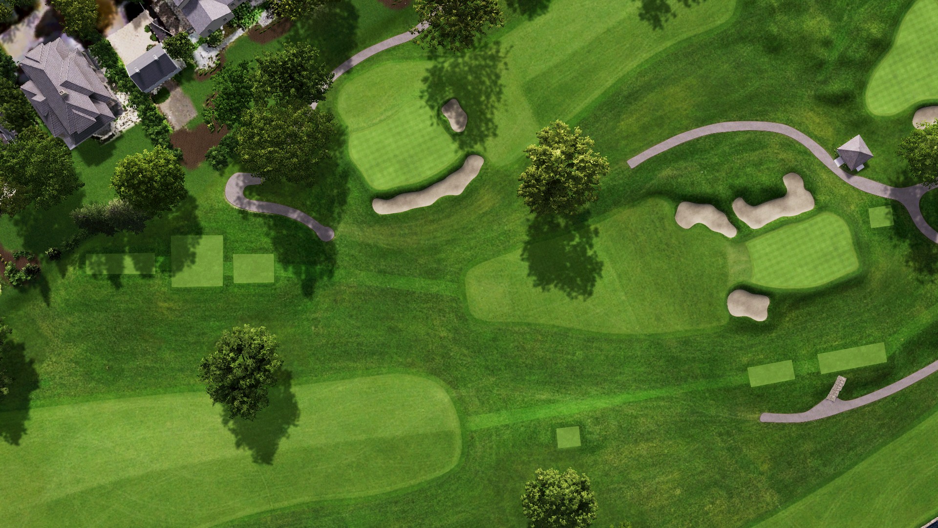 Hole 4 at Scioto Country Club