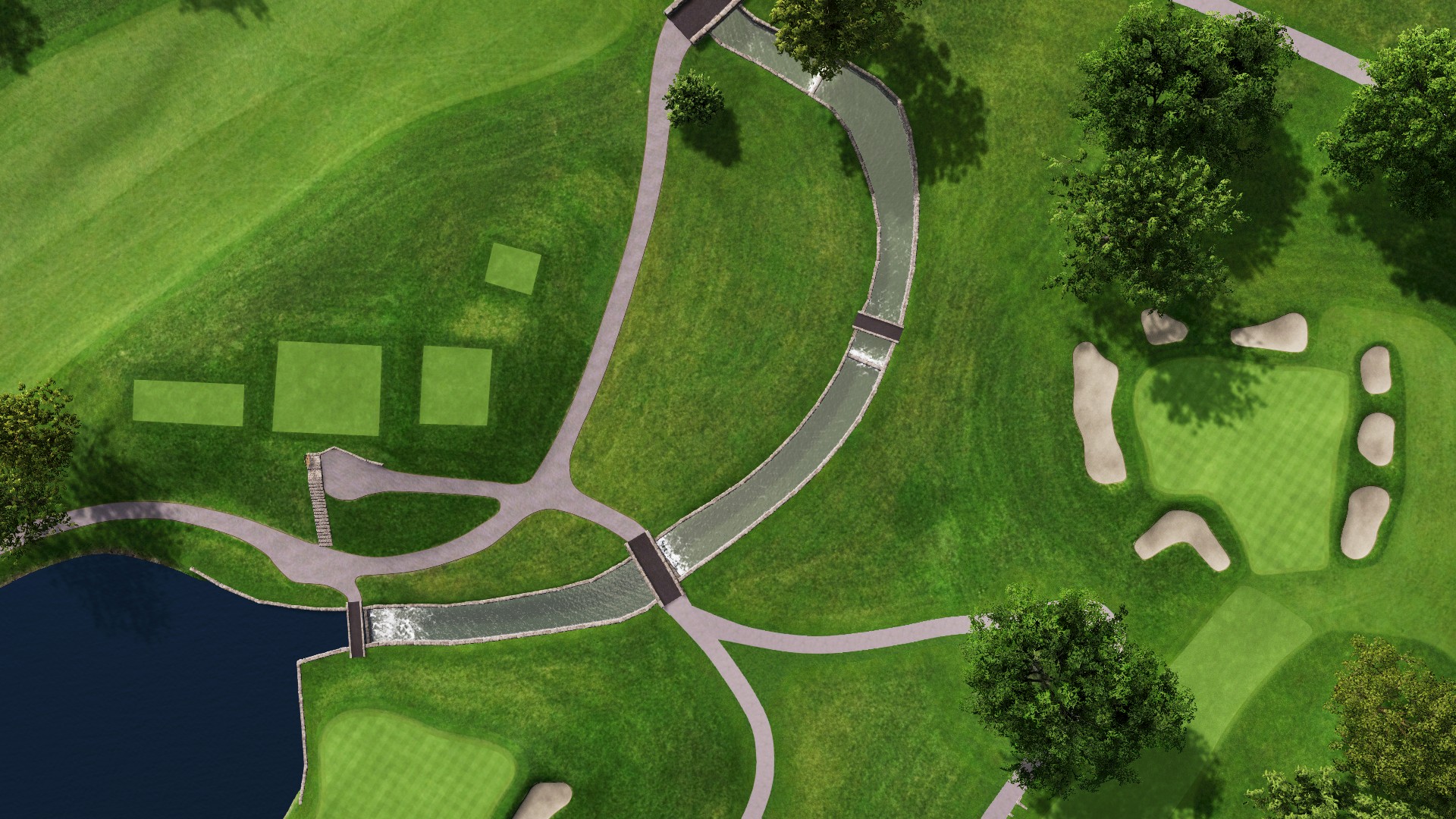 Hole 9 at Scioto Country Club