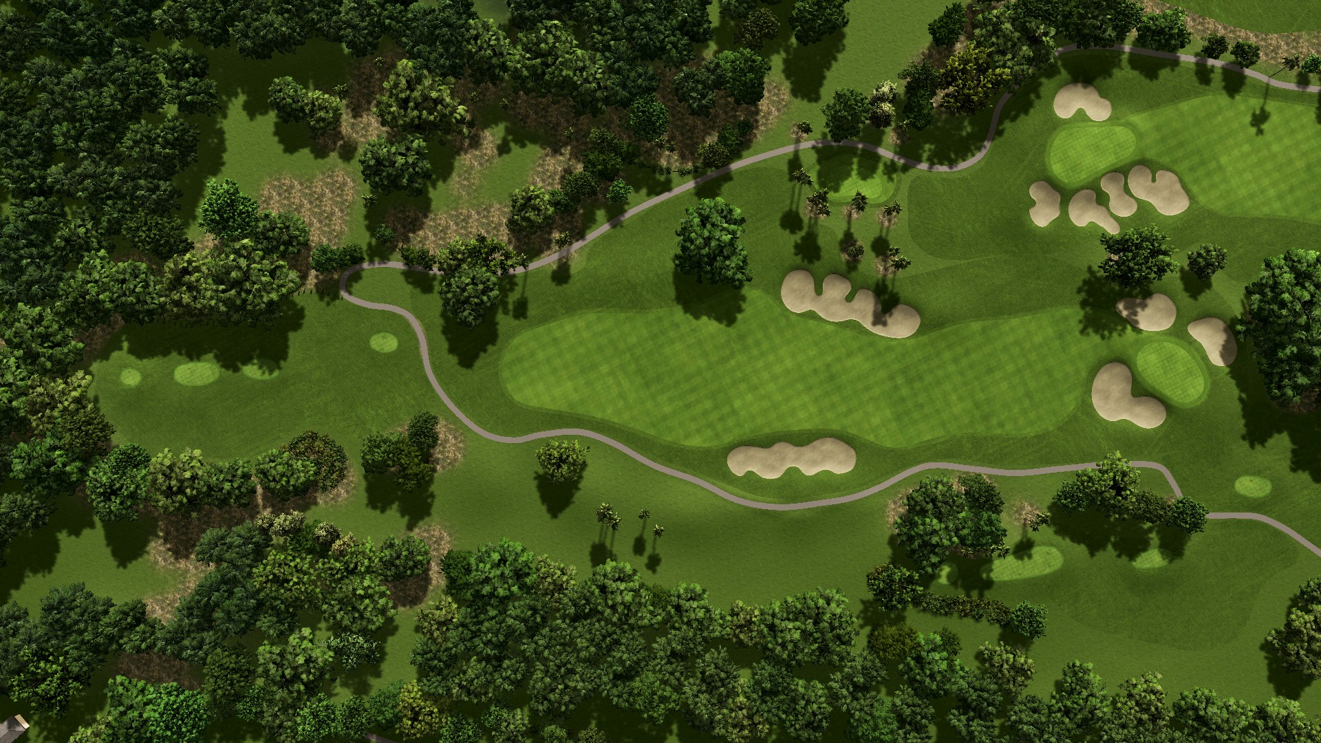 Hole 1 at Sea Island Plantation