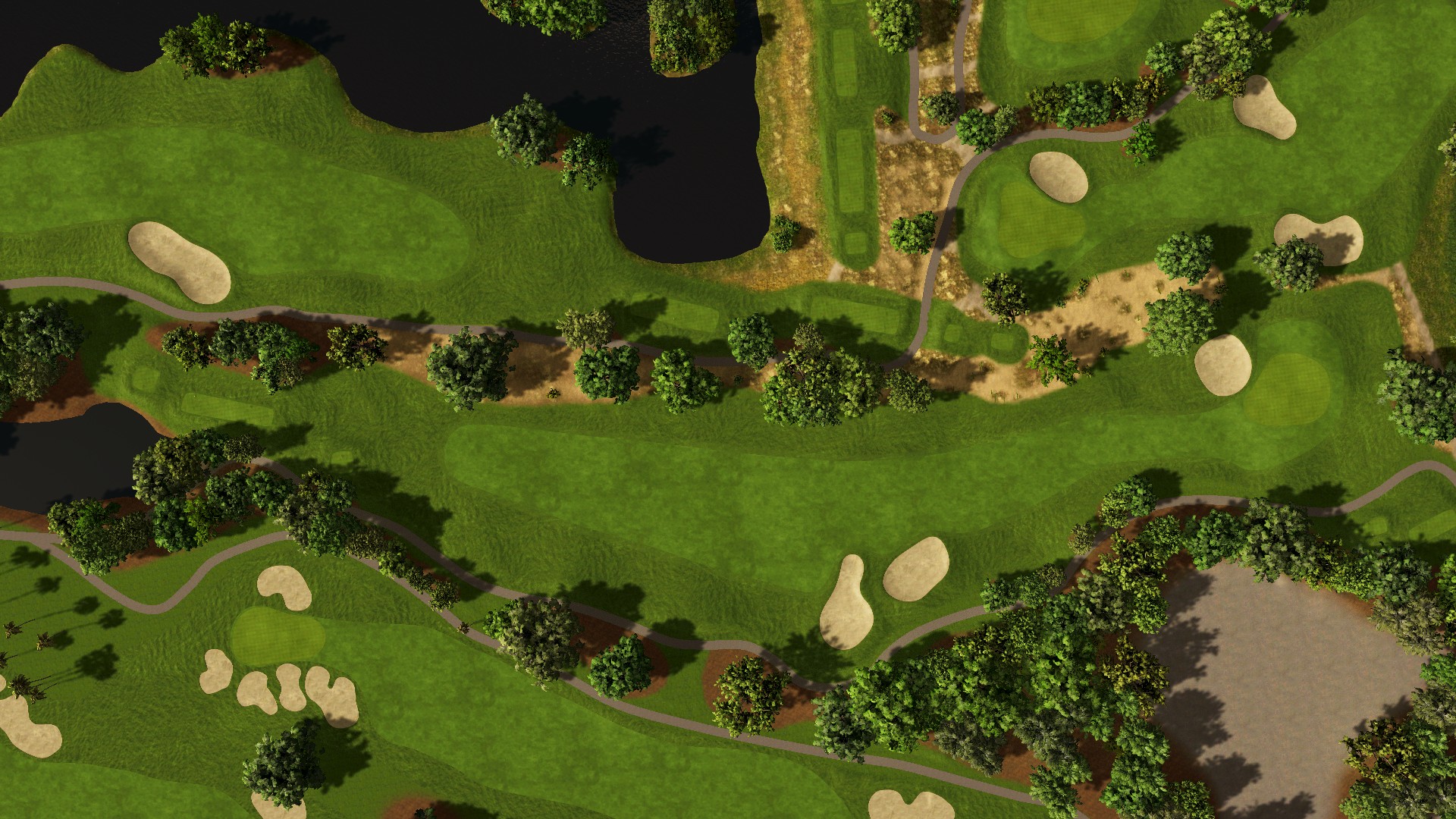 Hole 1 at Sea Island Seaside