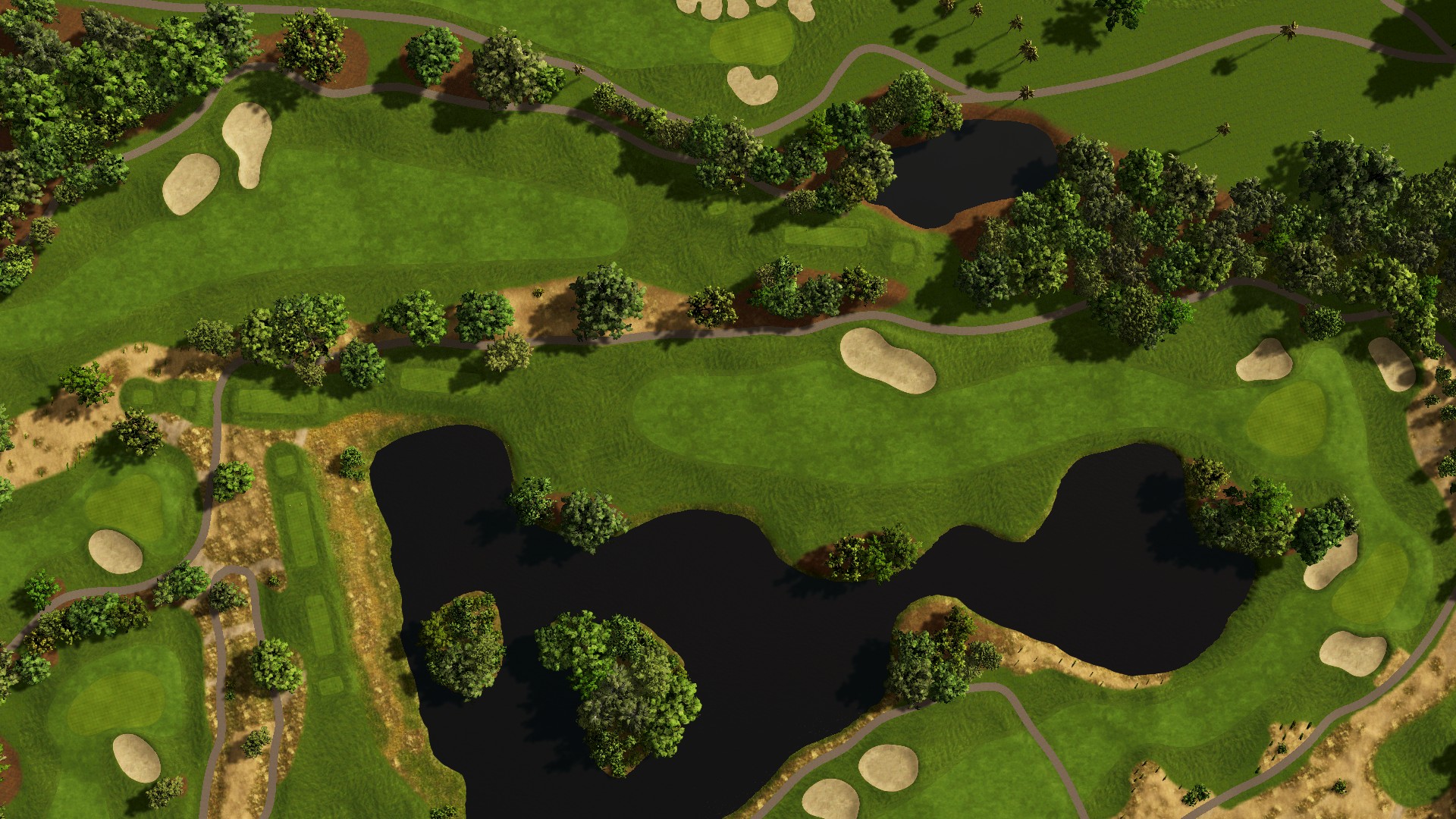 Hole 9 at Sea Island Seaside