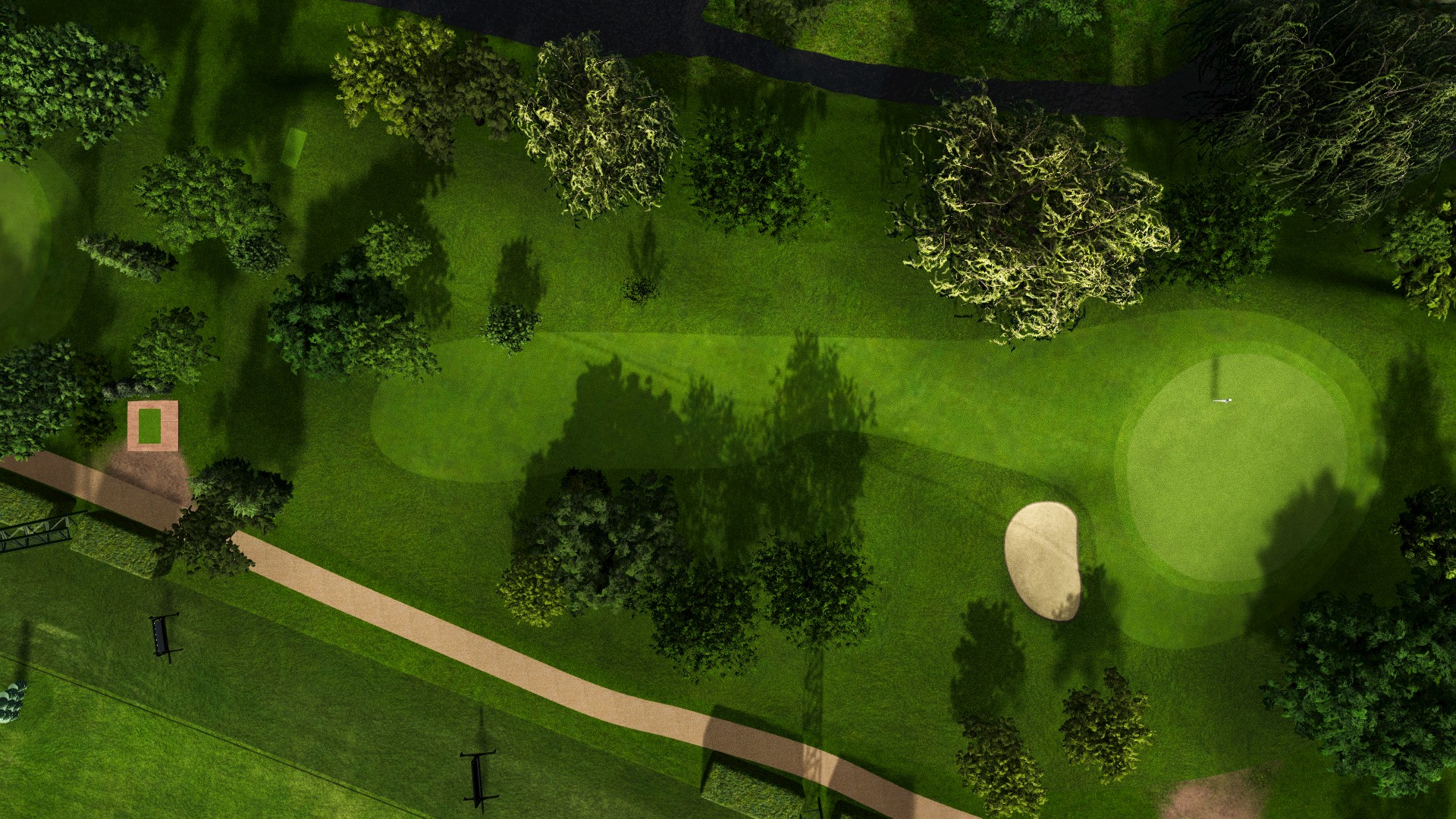Hole 2 at Seve GC Rotterdam