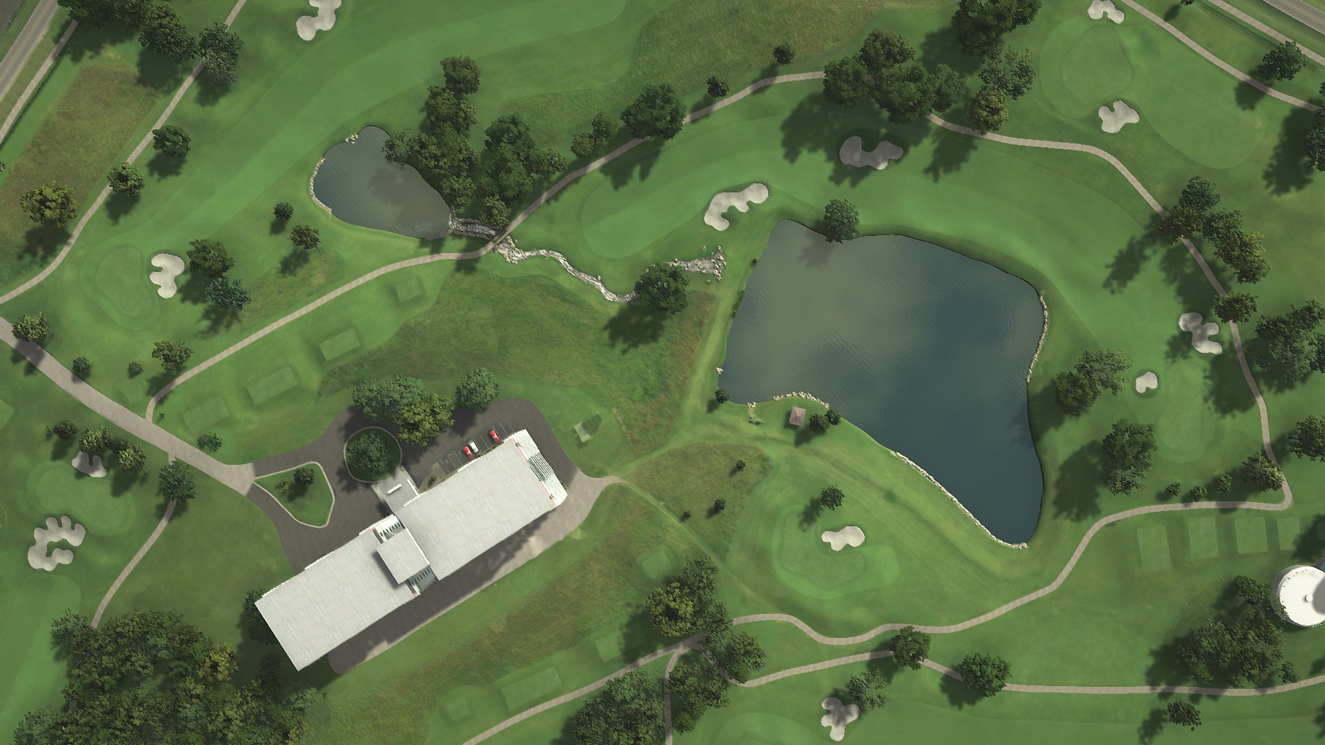 Hole 4 at Shangri-La GC, Heritage & Legends