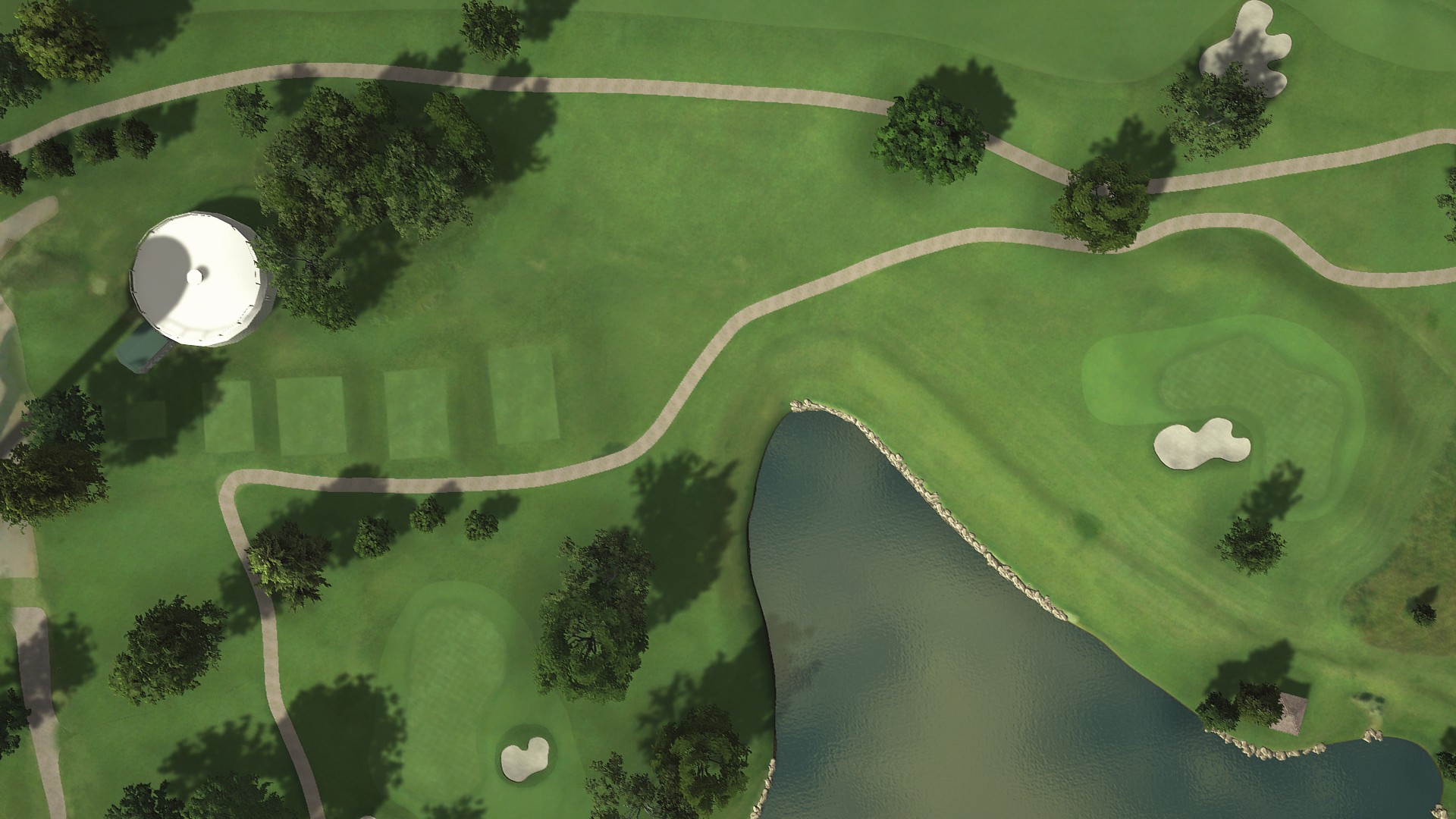 Hole 5 at Shangri-La GC, Heritage & Legends