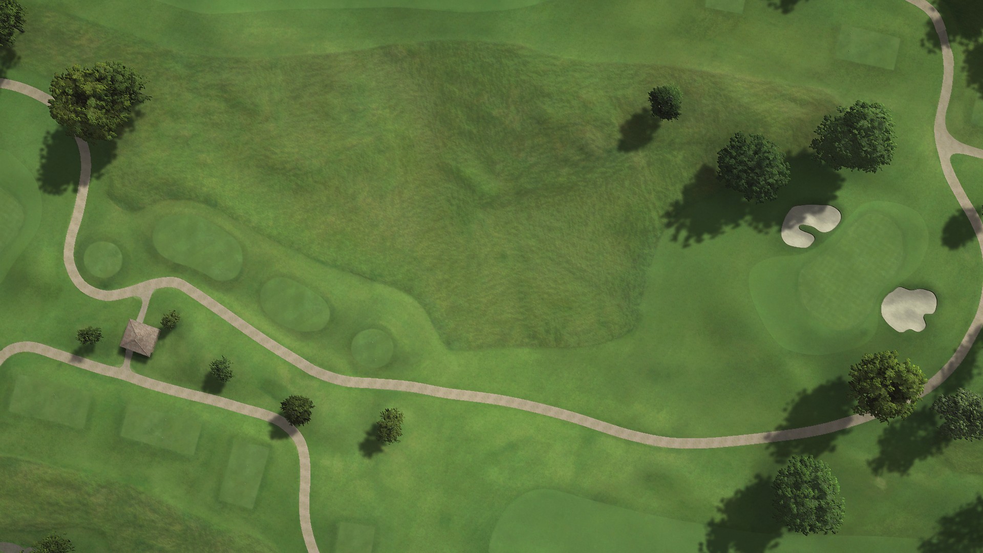 Hole 8 at Shangri-La GC, Heritage & Legends