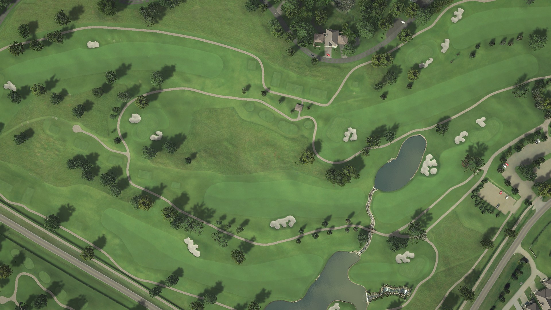Hole 9 at Shangri-La GC, Heritage & Legends