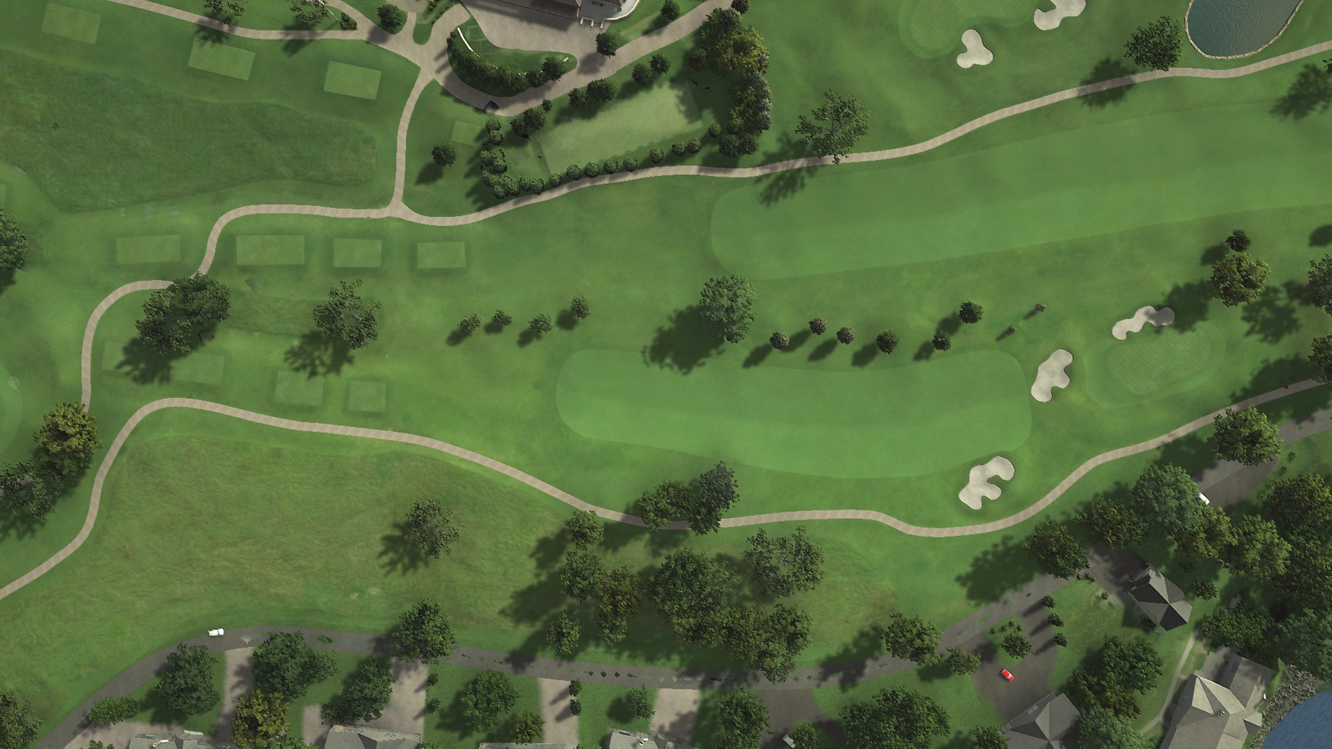 Hole 14 at Shangri-La GC, Heritage & Legends