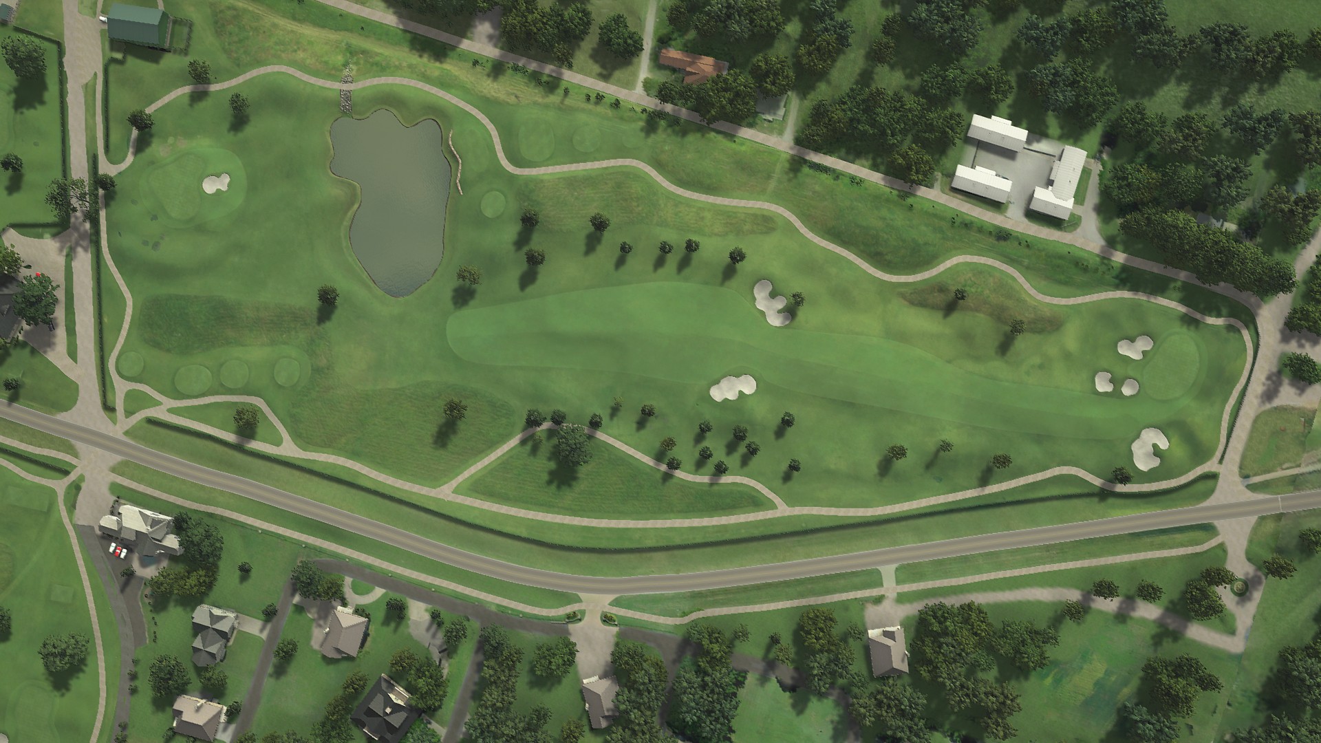 Hole 16 at Shangri-La GC, Heritage & Legends