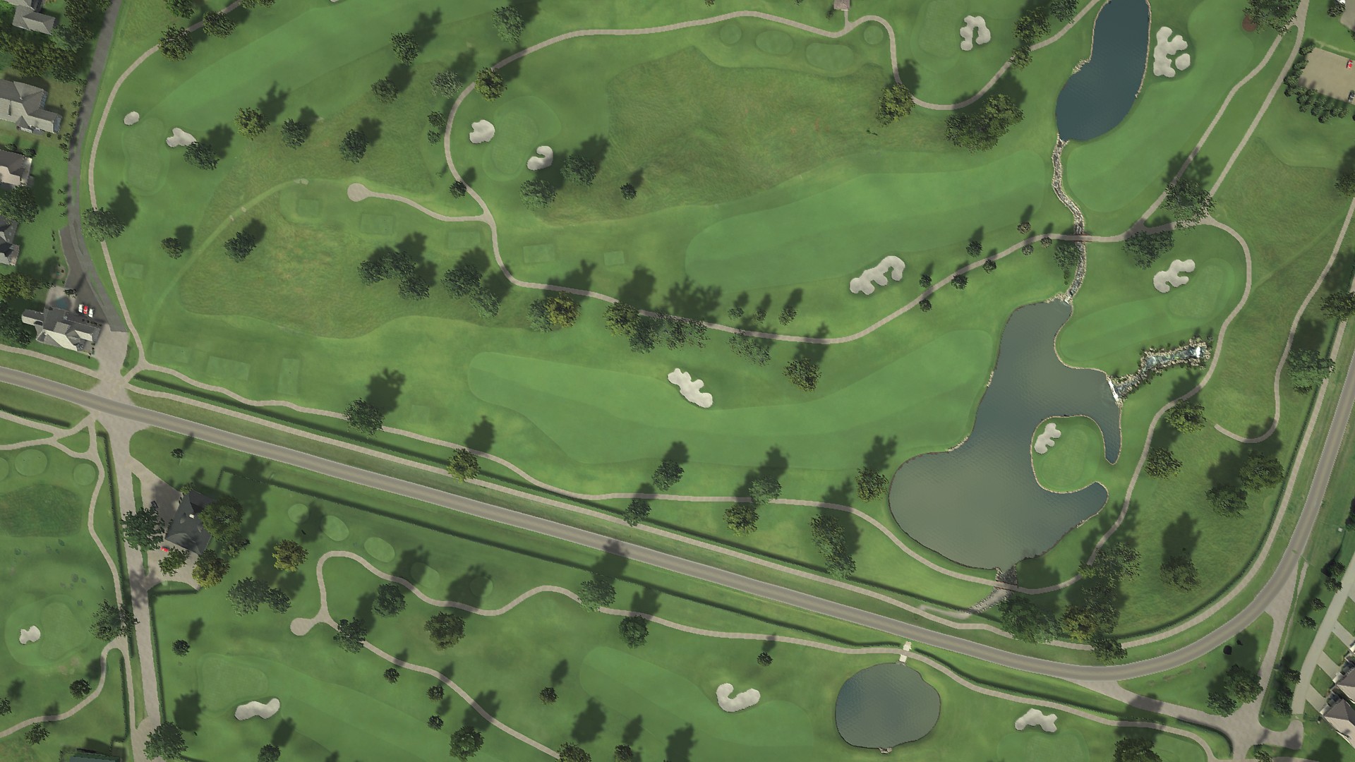 Hole 18 at Shangri-La GC, Heritage & Legends