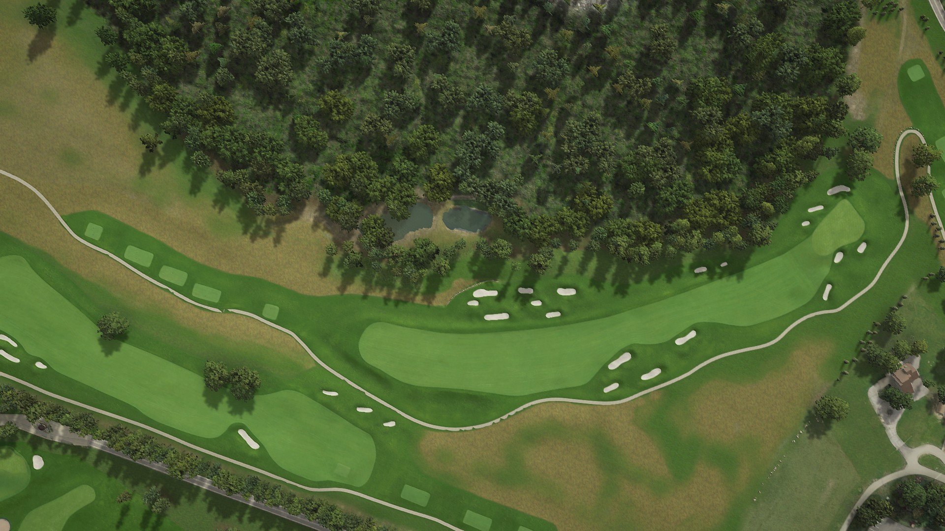 Hole 1 at Nemacolin - Shepherd's Rock