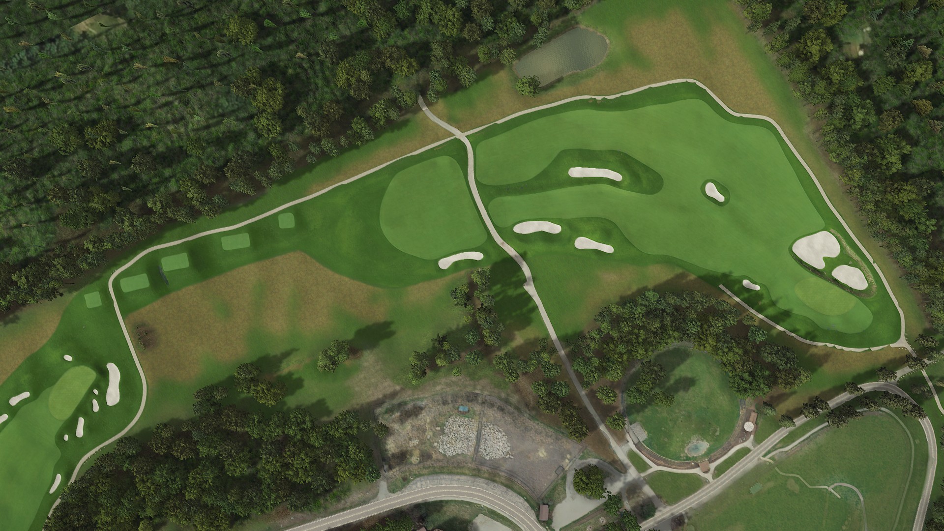 Hole 4 at Nemacolin - Shepherd's Rock