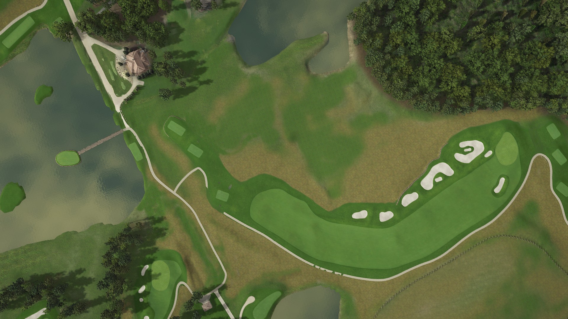 Hole 13 at Nemacolin - Shepherd's Rock