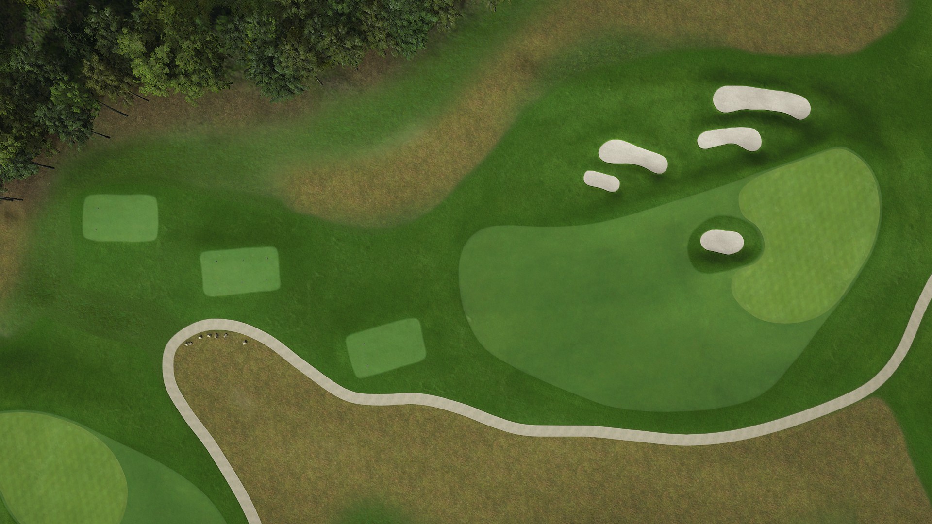 Hole 14 at Nemacolin - Shepherd's Rock