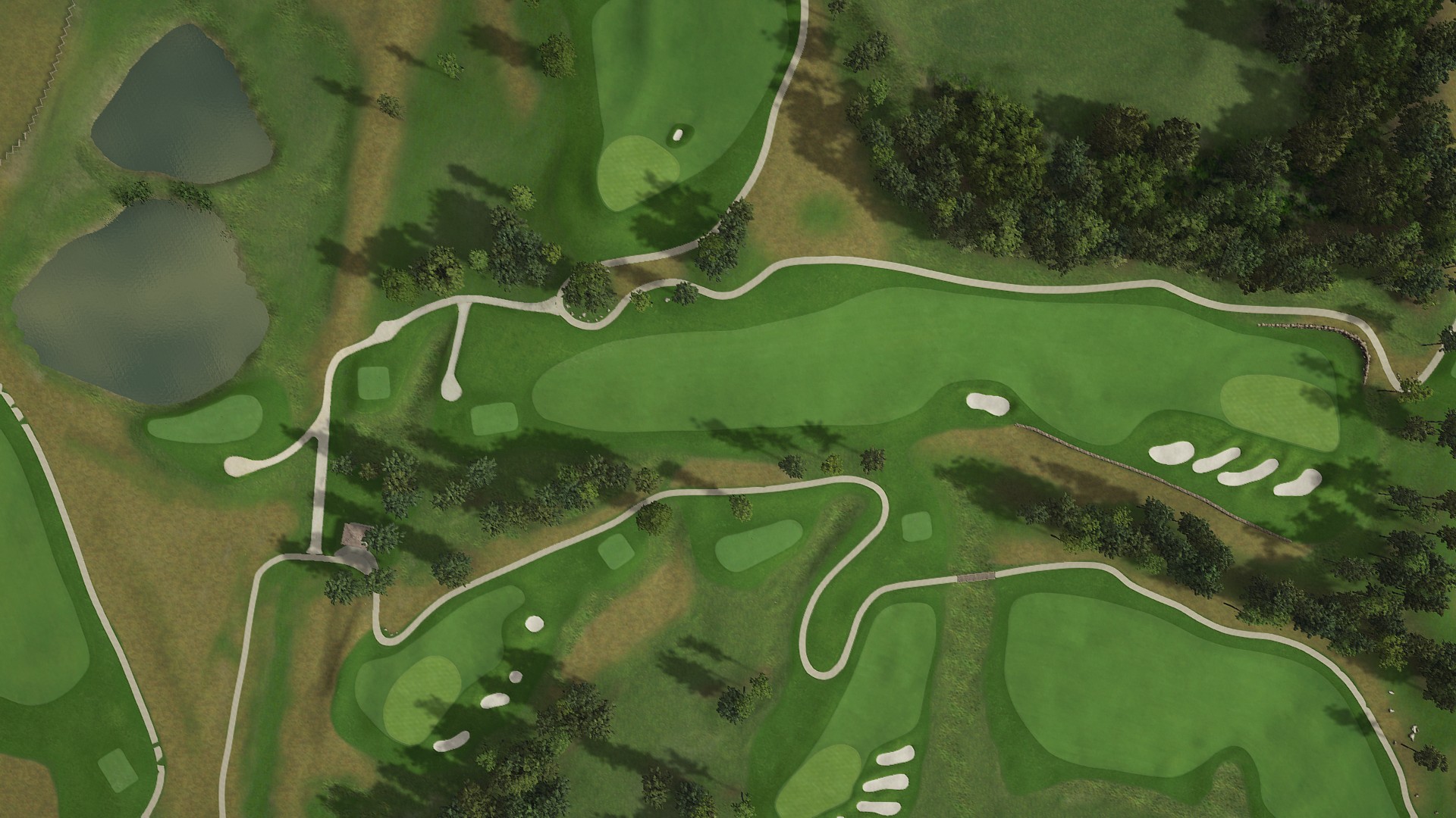Hole 17 at Nemacolin - Shepherd's Rock