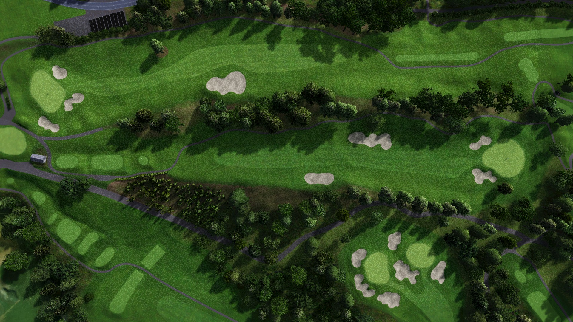 Hole 1 at Shishido Hills Country Club - West Course