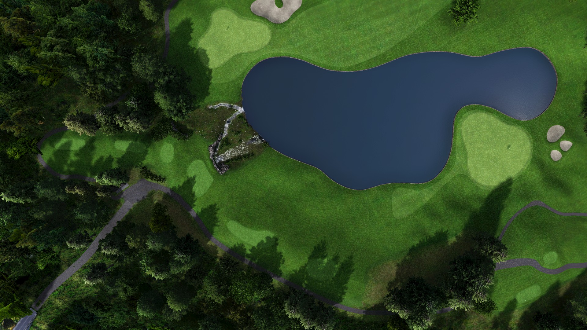 Hole 7 at Shishido Hills Country Club - West Course