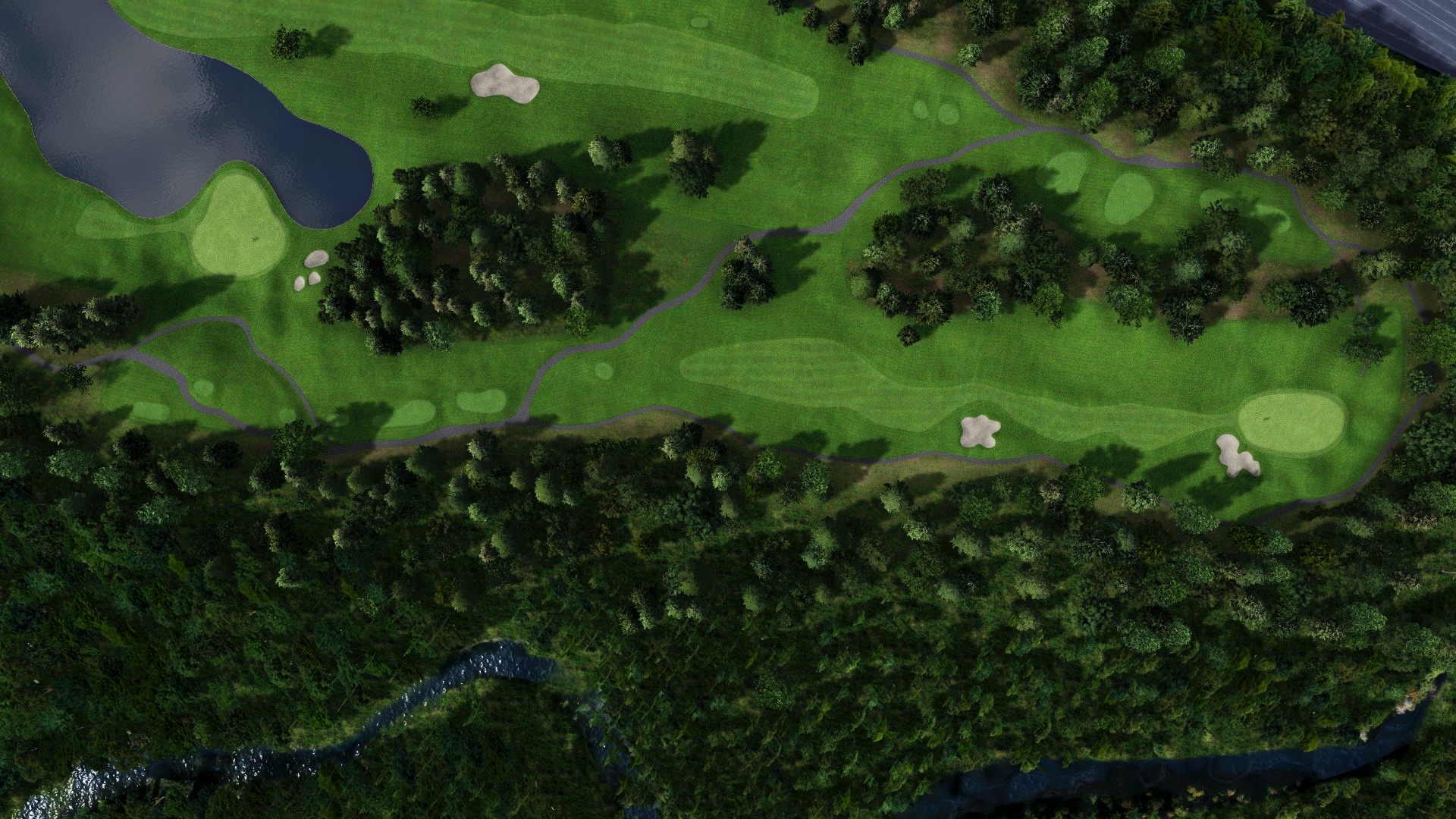 Hole 8 at Shishido Hills Country Club - West Course