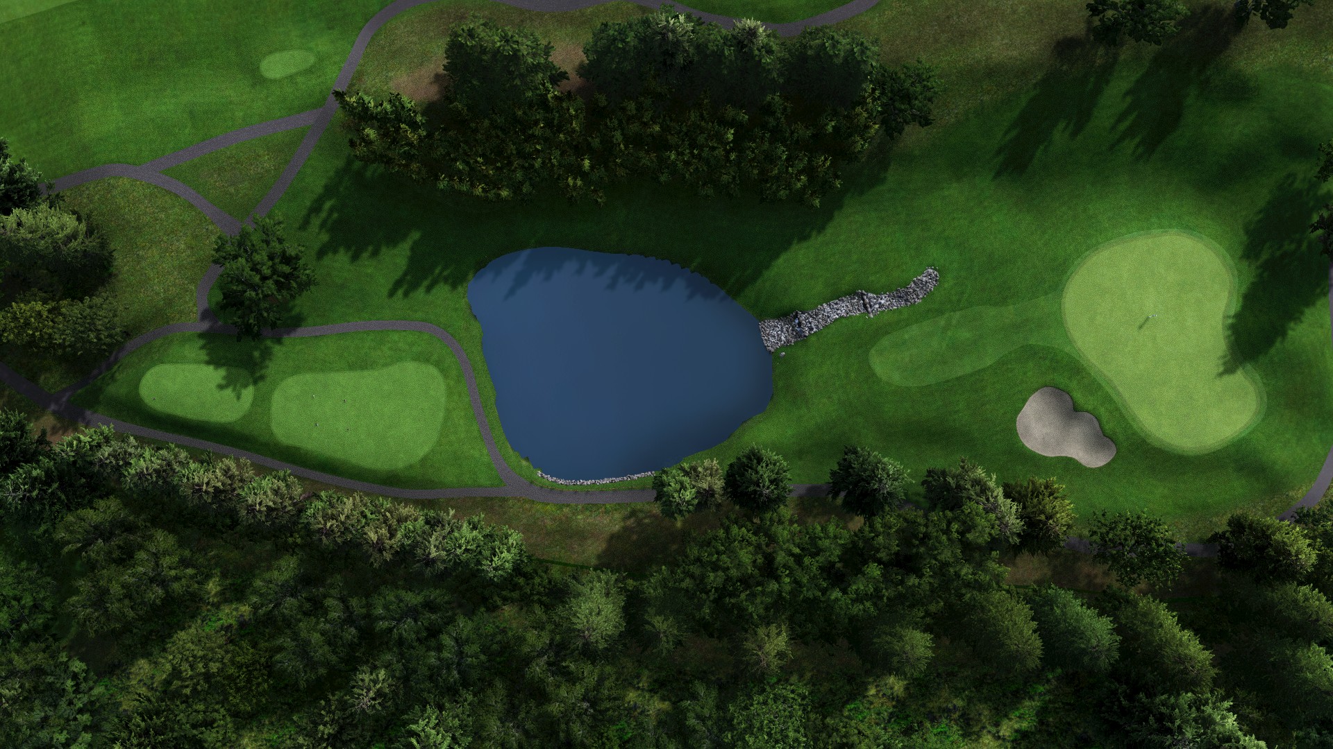 Hole 13 at Shishido Hills Country Club - West Course