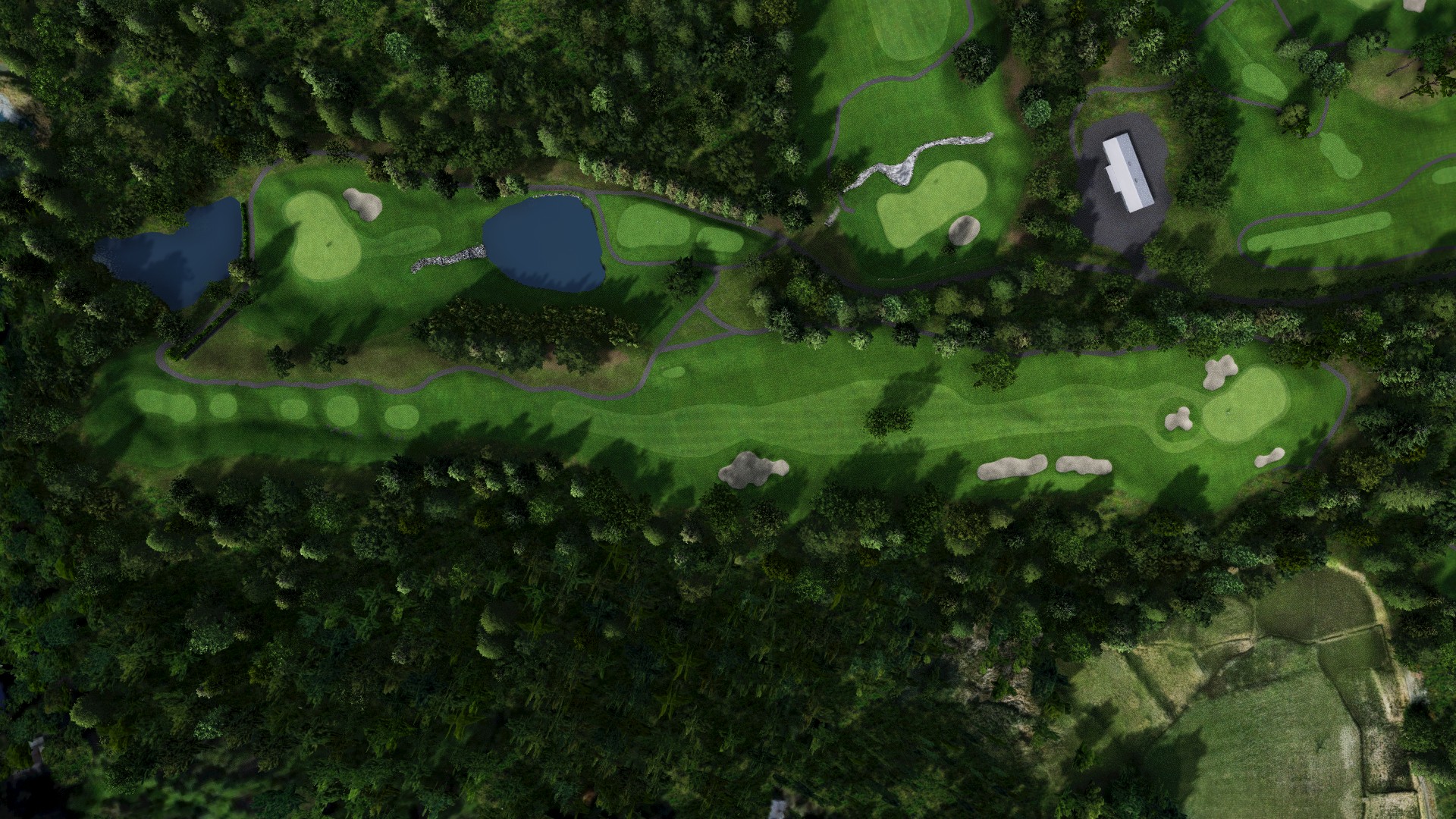 Hole 14 at Shishido Hills Country Club - West Course