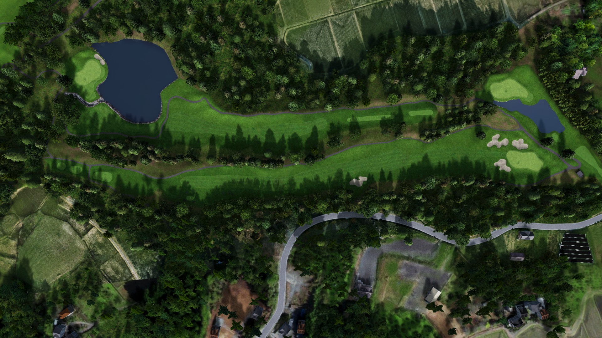 Hole 15 at Shishido Hills Country Club - West Course