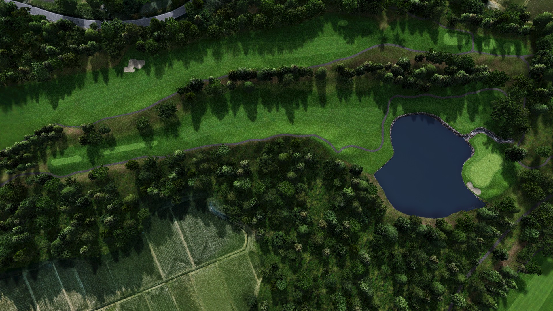 Hole 17 at Shishido Hills Country Club - West Course