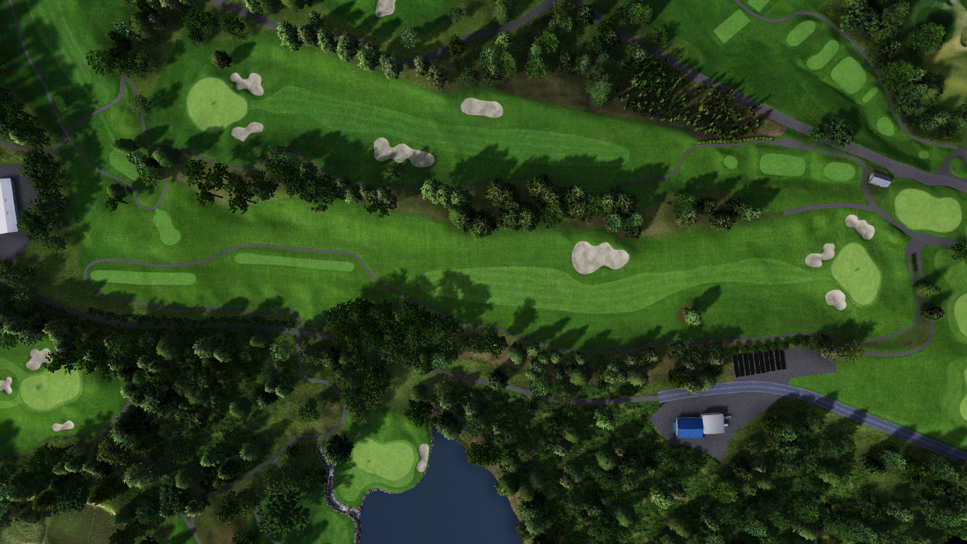 Hole 18 at Shishido Hills Country Club - West Course