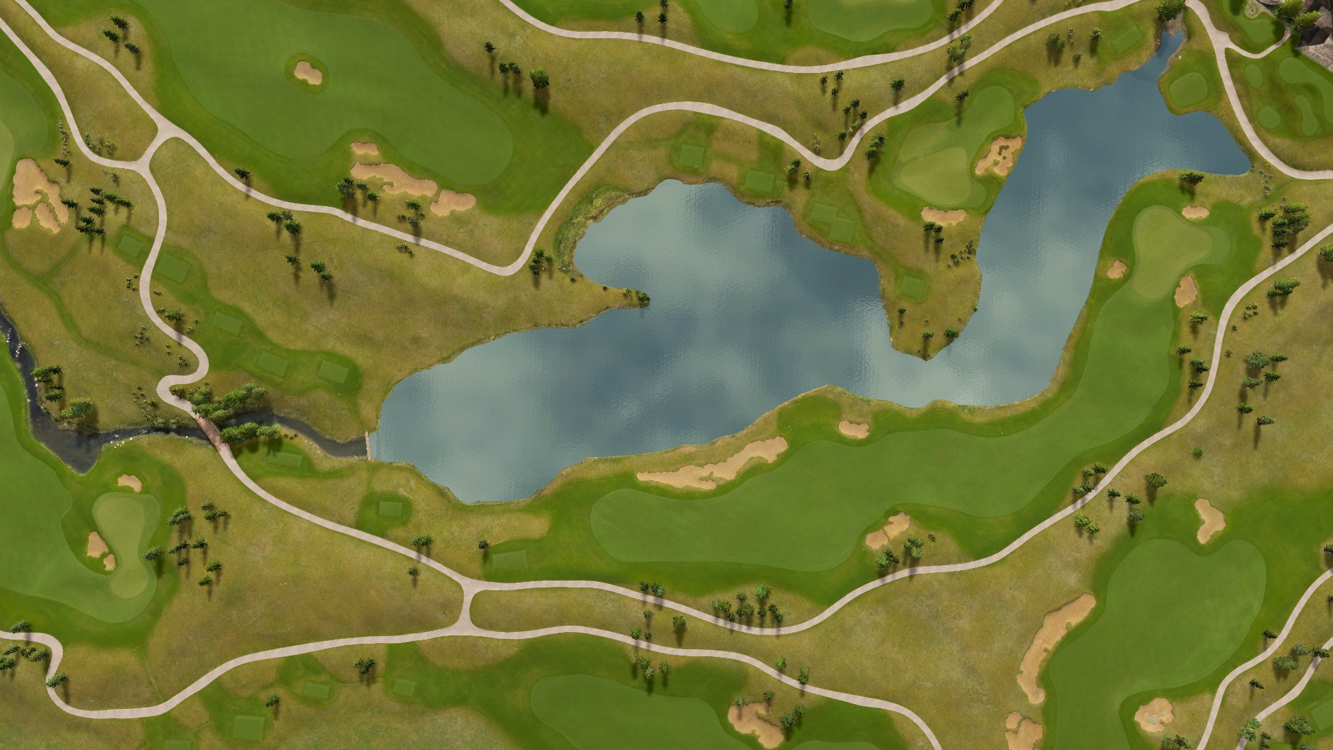 Hole 18 at Shooting Star