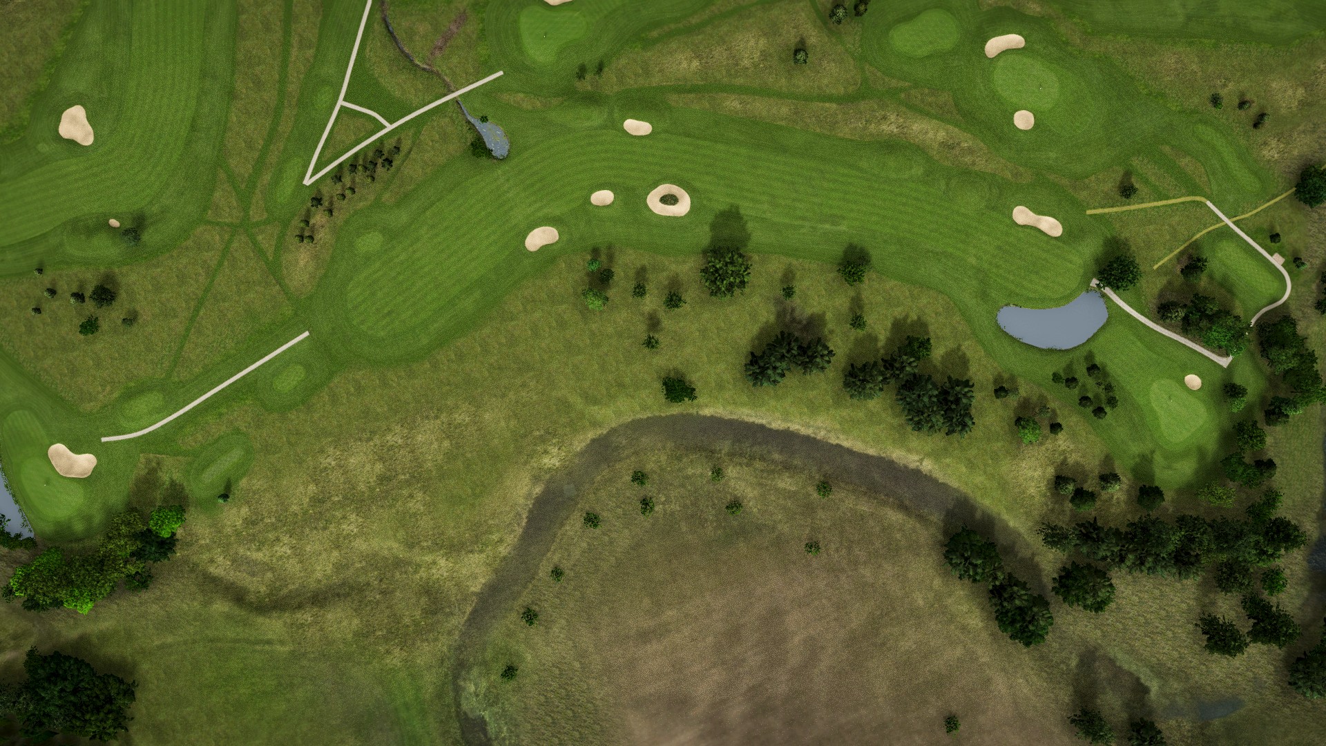 Hole 4 at Skerike Golfklubb