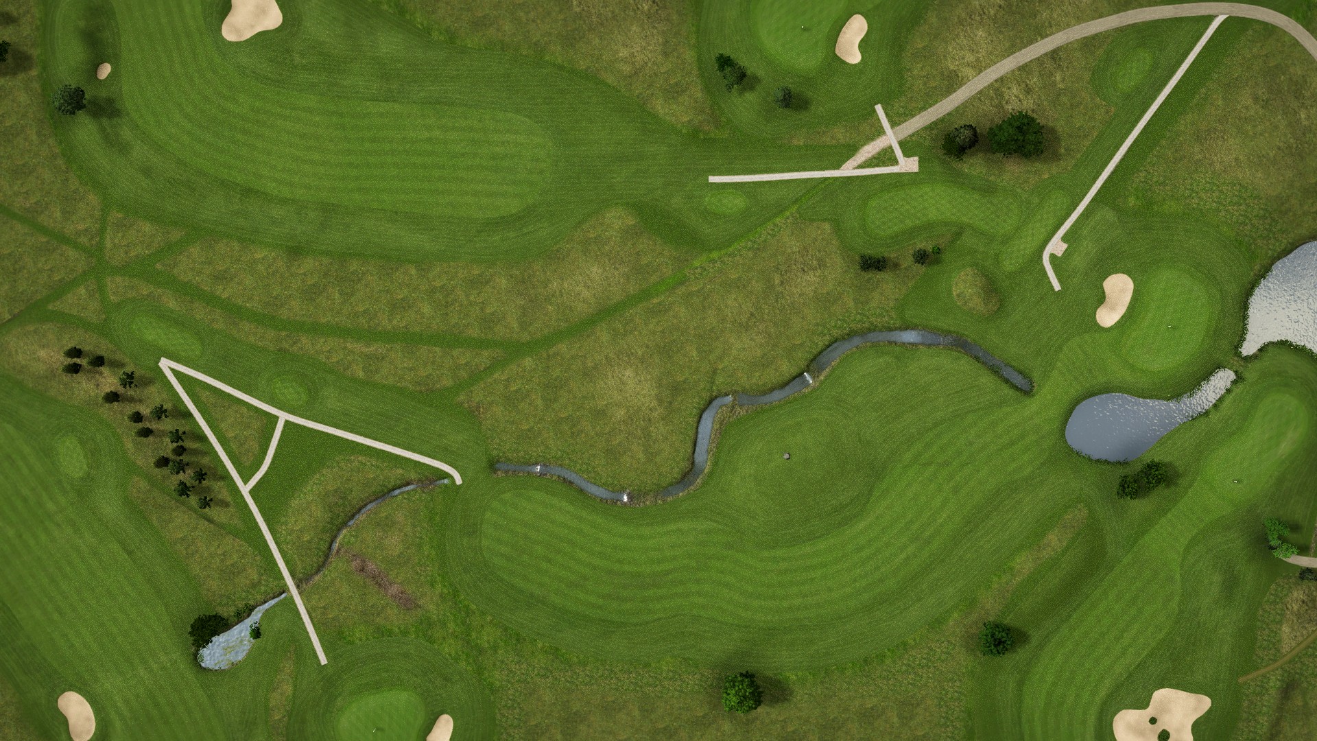 Hole 8 at Skerike Golfklubb